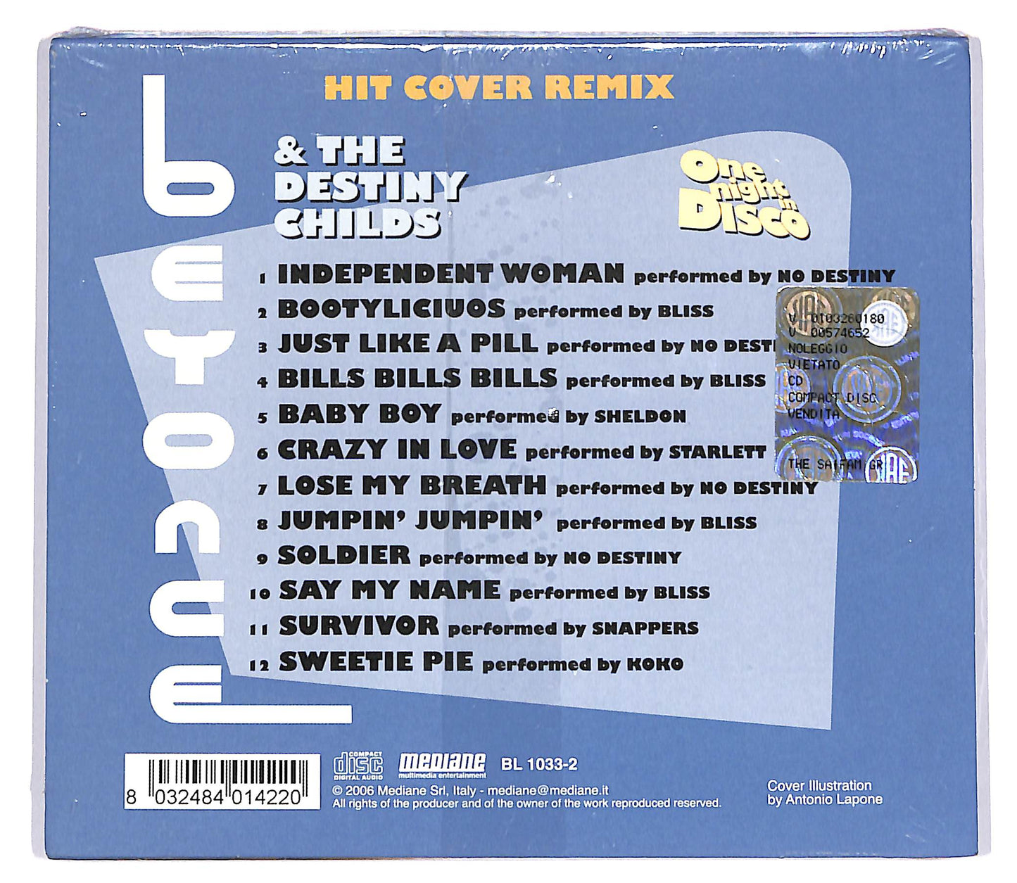 EBOND Various - One Night In Disco - Beyonce e Destiny Childs CD CD048228