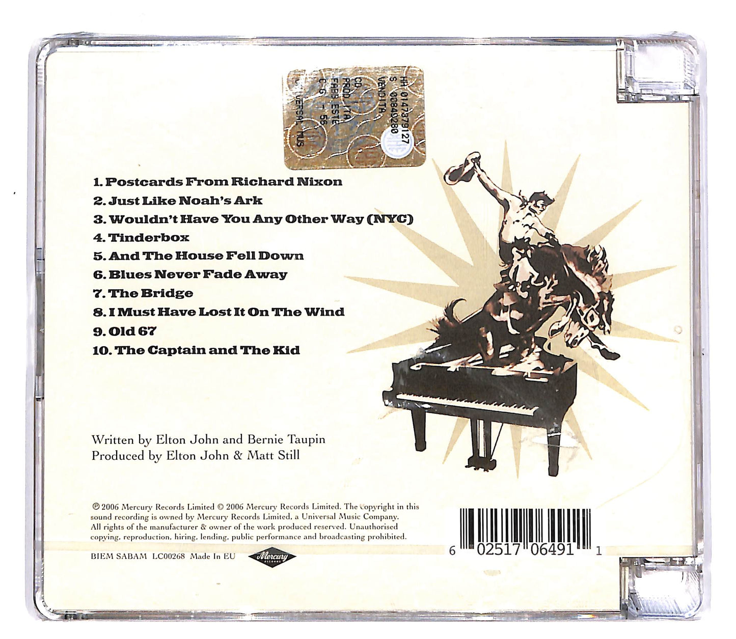 EBOND Elton John - The Captain e The Kid CD CD048231