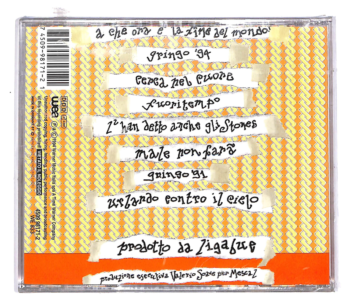 EBOND Ligabue - A Che Ora E La Fine Del Mondo? CD CD048232