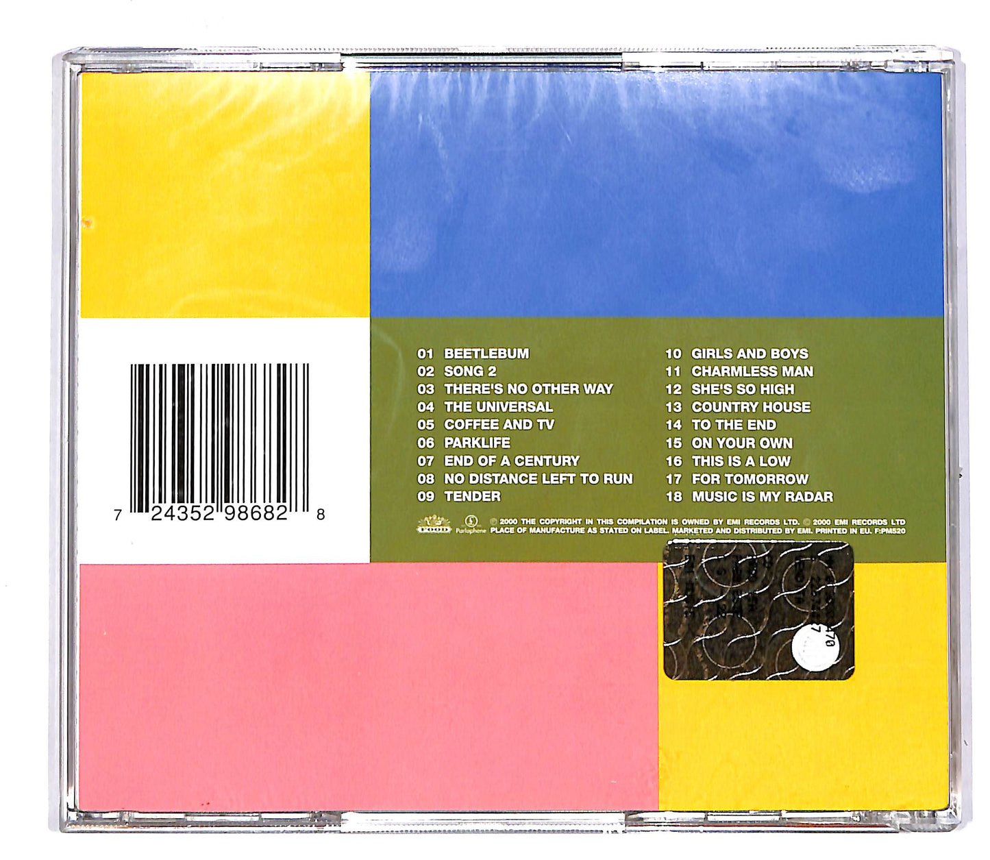 EBOND Blur - The Best Of CD CD048243