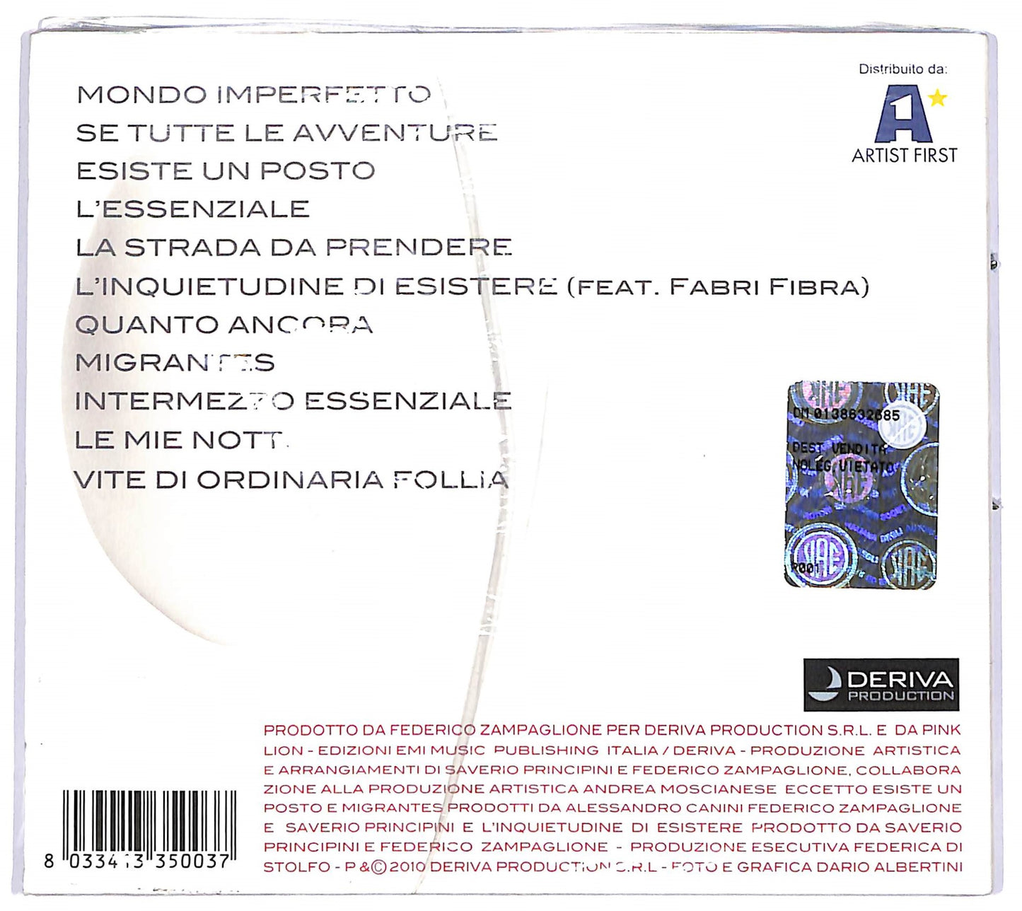 EBOND Tiromancino - L'Essenziale CD CD048302