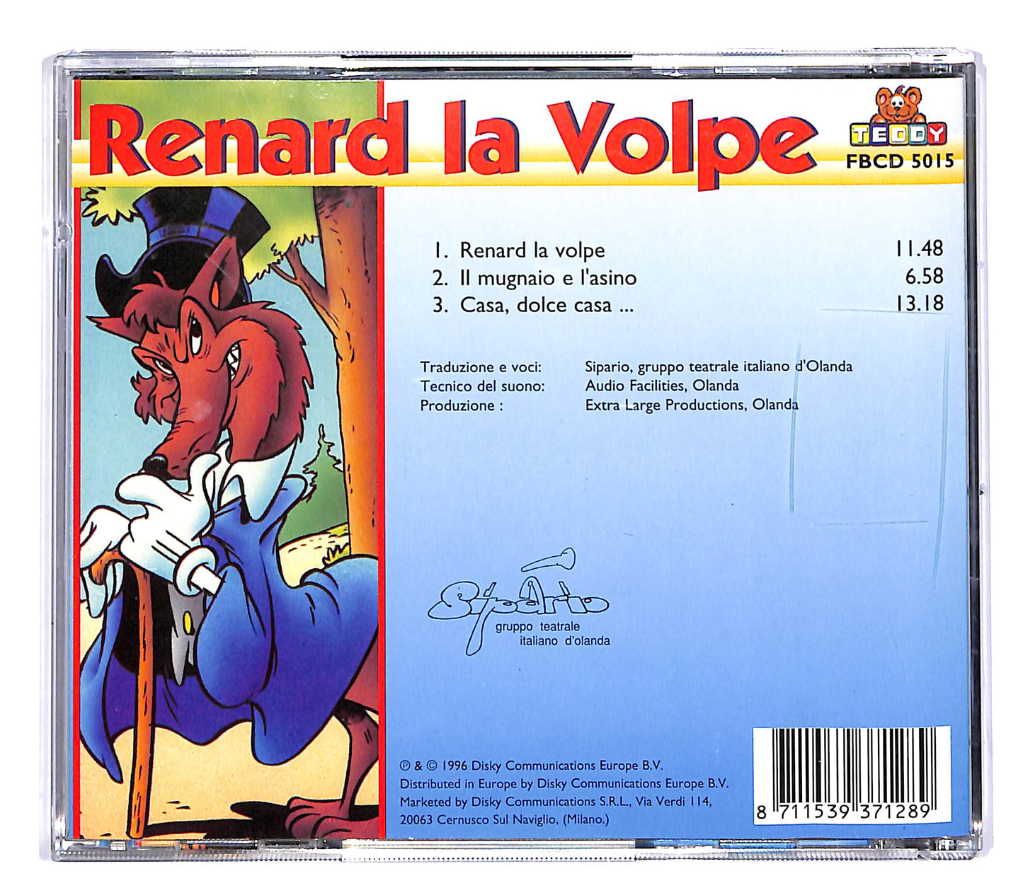 EBOND Variours - Renard la Volpe CD CD048307