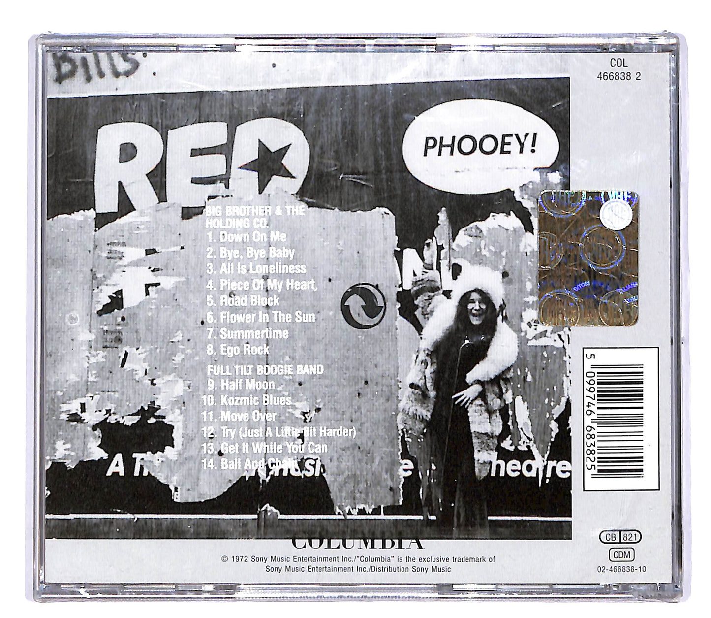 EBOND Janis Joplin - In Concert CD CD048330