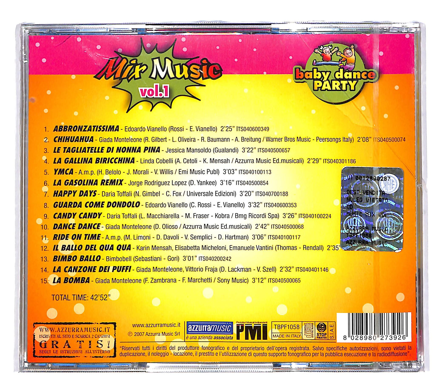 EBOND Various - Mix Music vol.1 CD CD048409