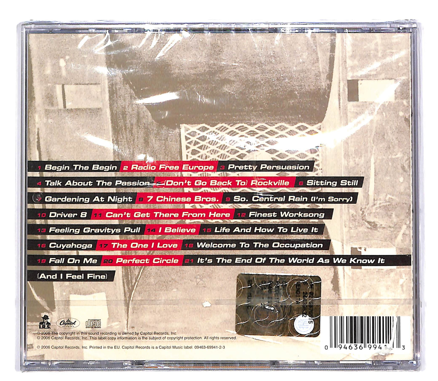 EBOND R.E.M. - And I Feel Fine...The Best Of The I.R.S. CD CD048413
