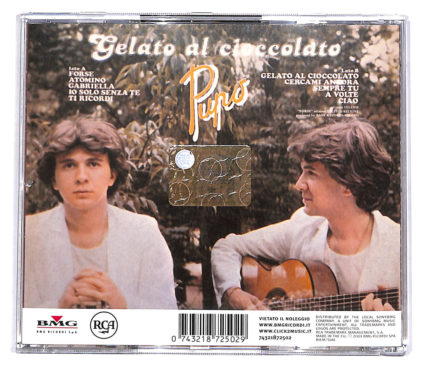 EBOND Pupo - Gelato Al Cioccolato CD CD048502