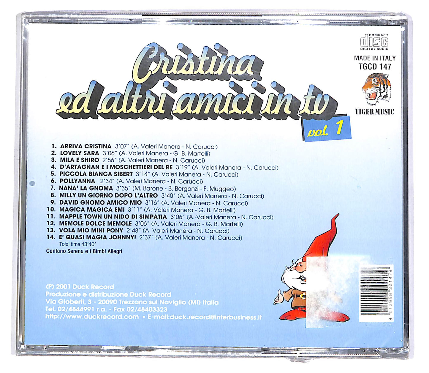 EBOND Serena E I Bimbiallegri - Cristina Ed Altri Amici In Tv 1 CD CD048508