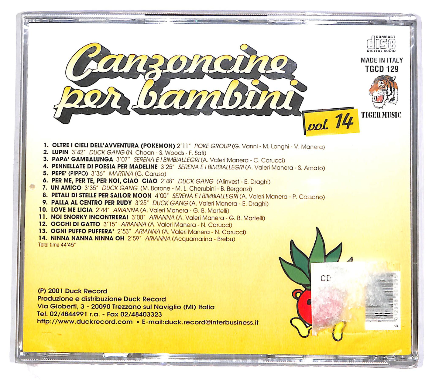 EBOND Canzoncine Per Bambini Vol. 14 CD CD048513