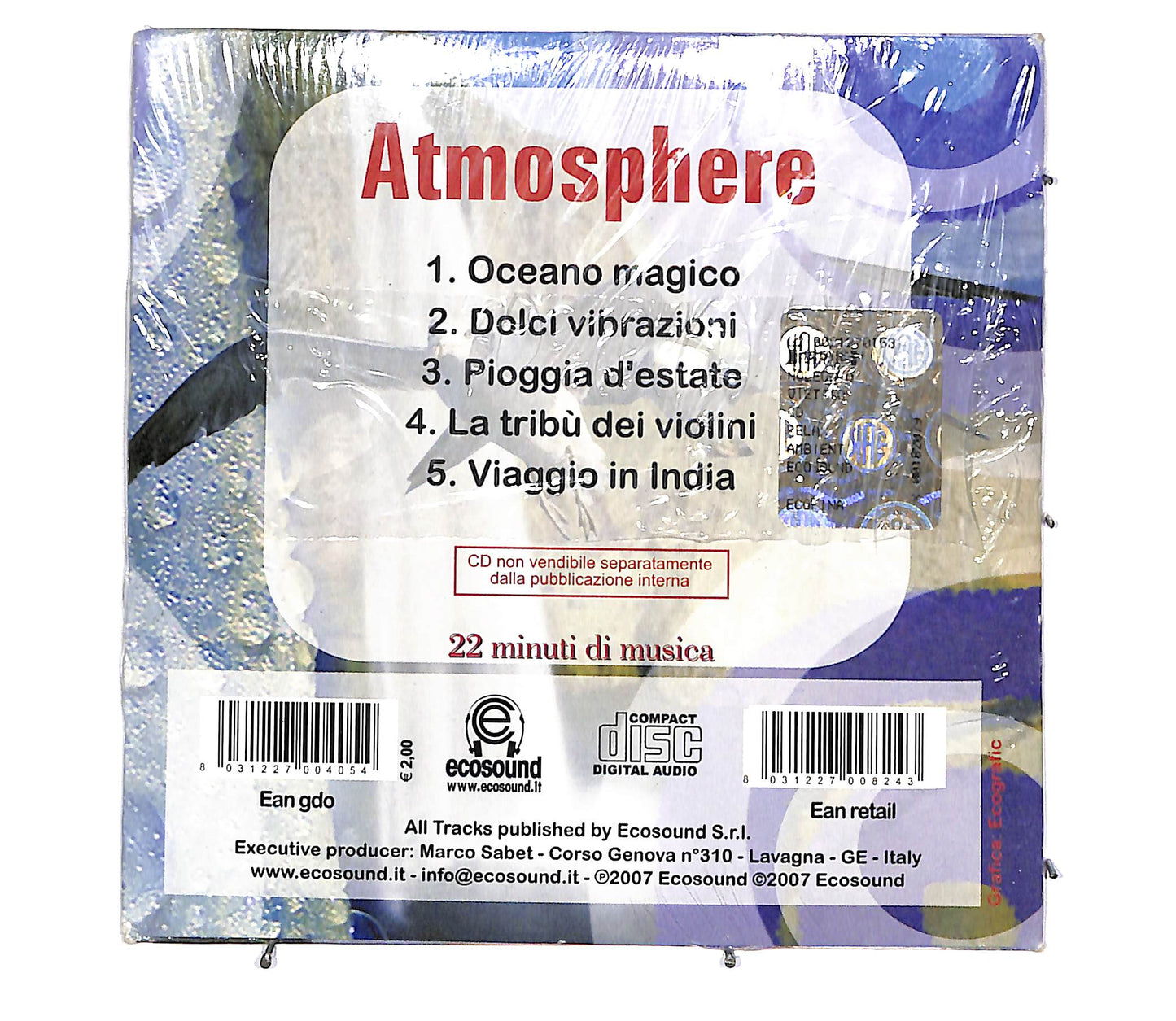 EBOND Various - Atmosphere CD CD048515