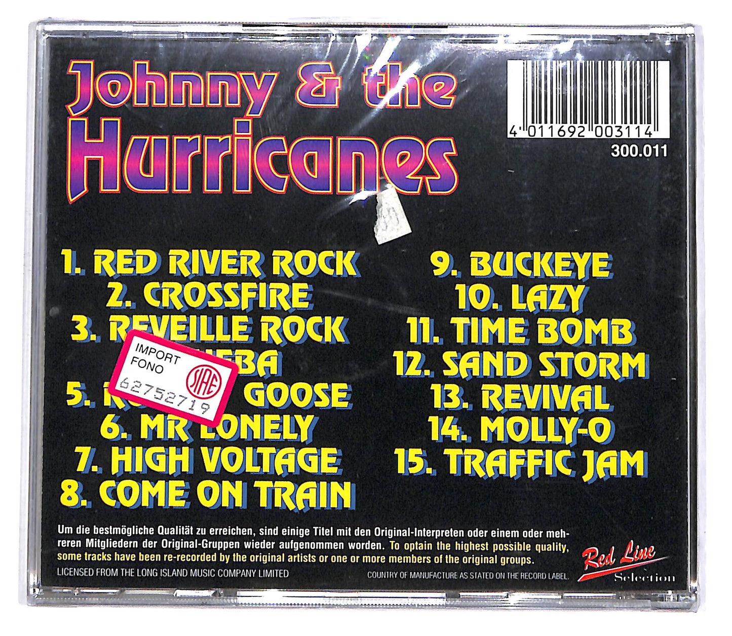EBOND Johnny And The Hurricanes - Red River Rock CD CD048526