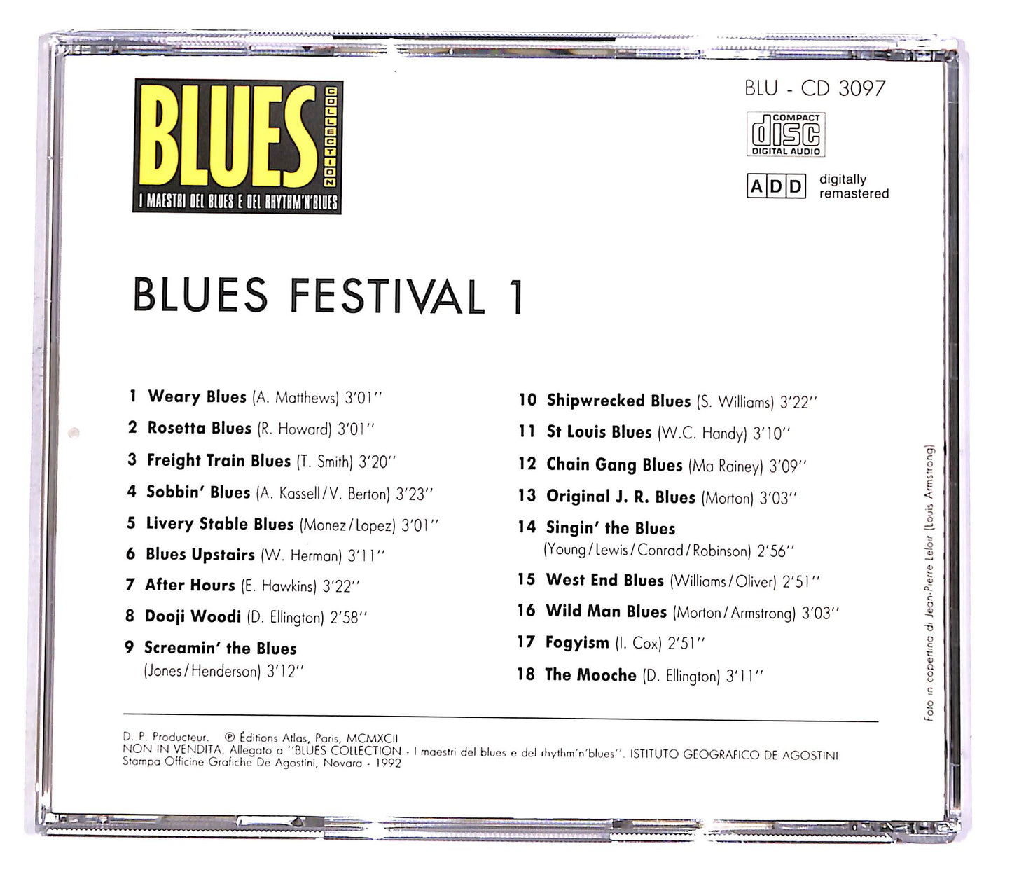 EBOND Various - Blues Festival 1 EDITORIALE CD CD048549
