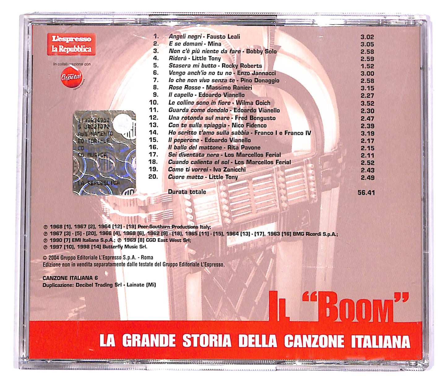 EBOND Various - Il 'Boom' Vol. 6 EDITORIALE CD CD048552
