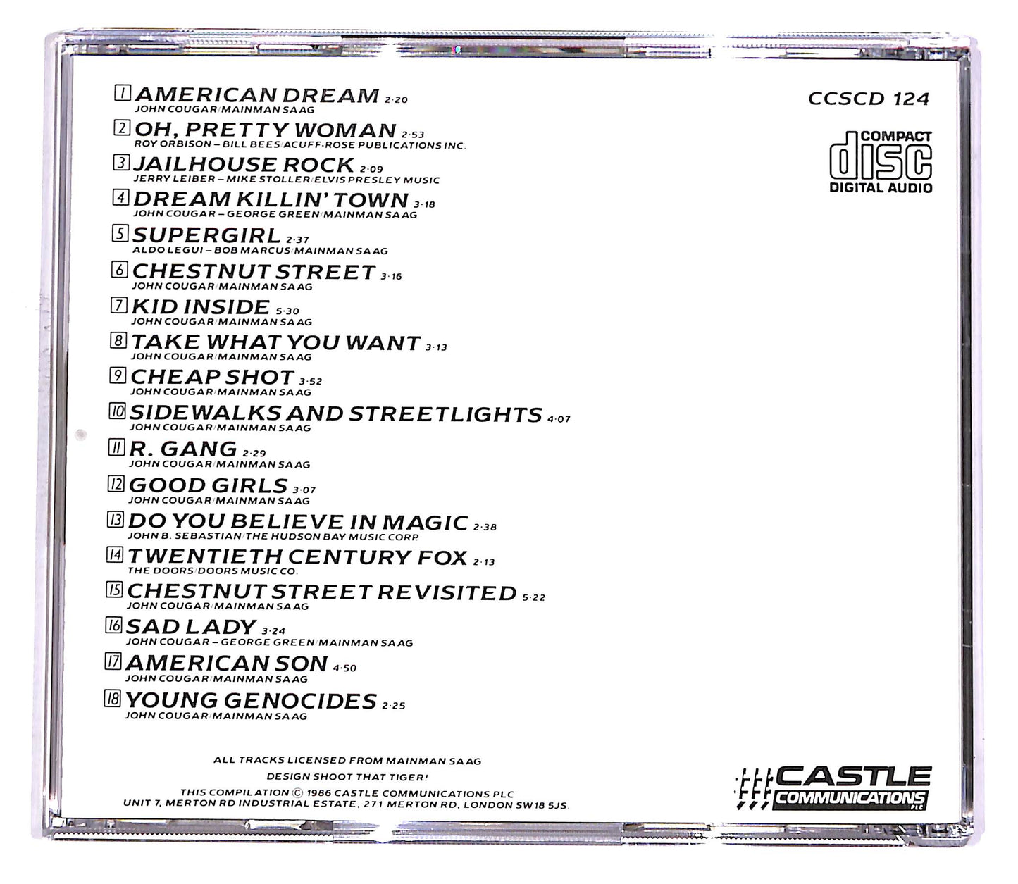 EBOND John Cougar - John Cougar The Collection EDITORIALE CD CD048640