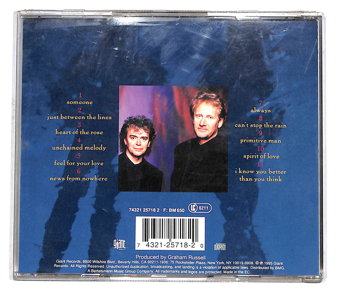 EBOND Air Supply - News From Nowhere CD CD048643