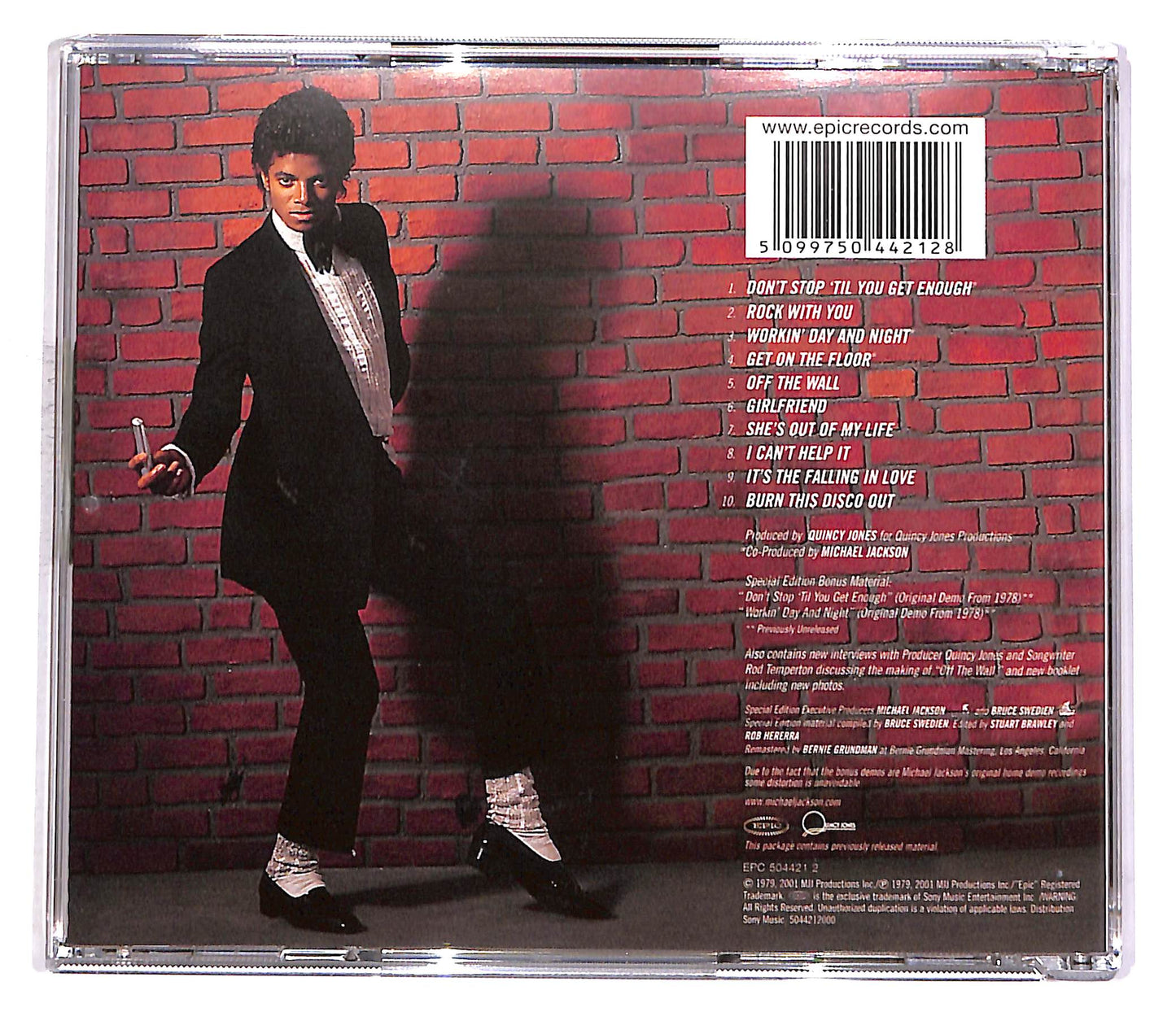 EBOND Michael Jackson - Off The Wall SPECIAL EDITION CD CD048654