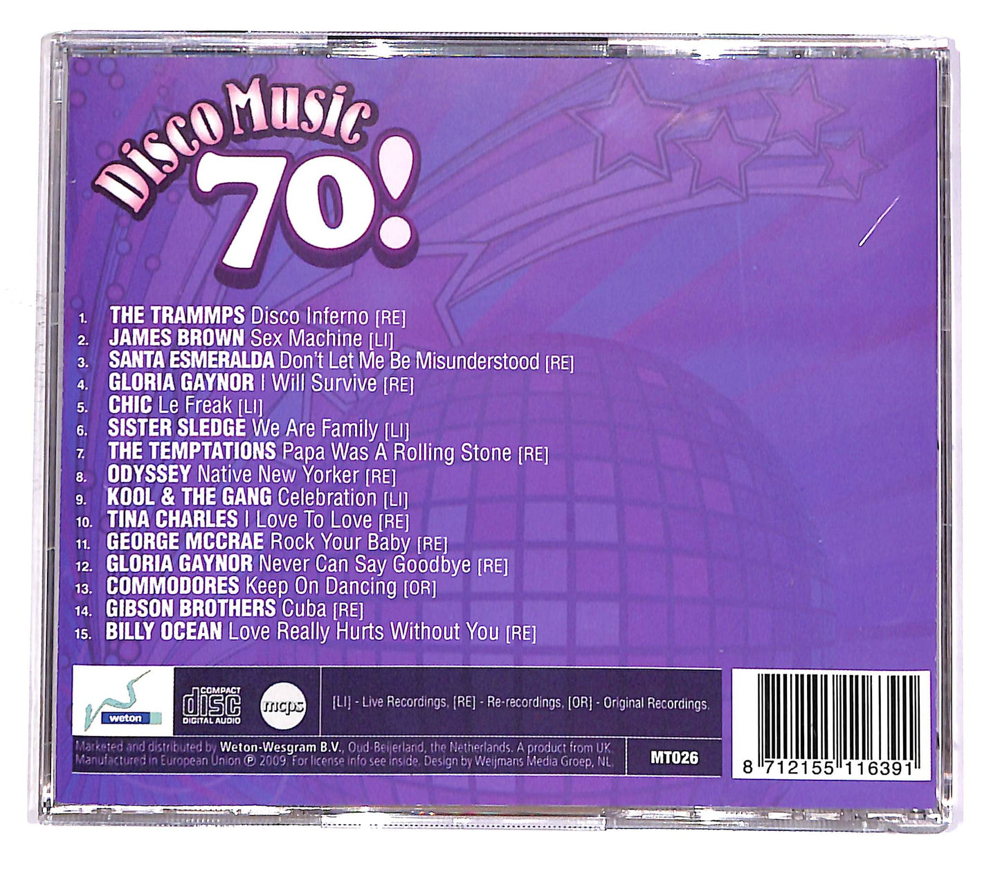 EBOND Various - Disco Music 70! CD CD048657