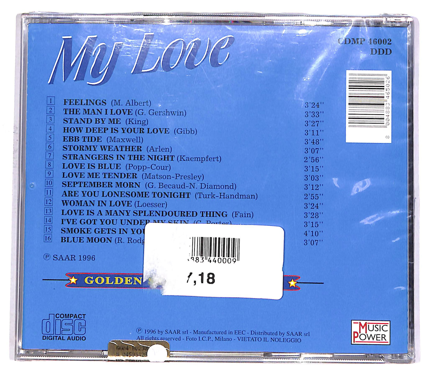 EBOND Various - My Love CD CD048659