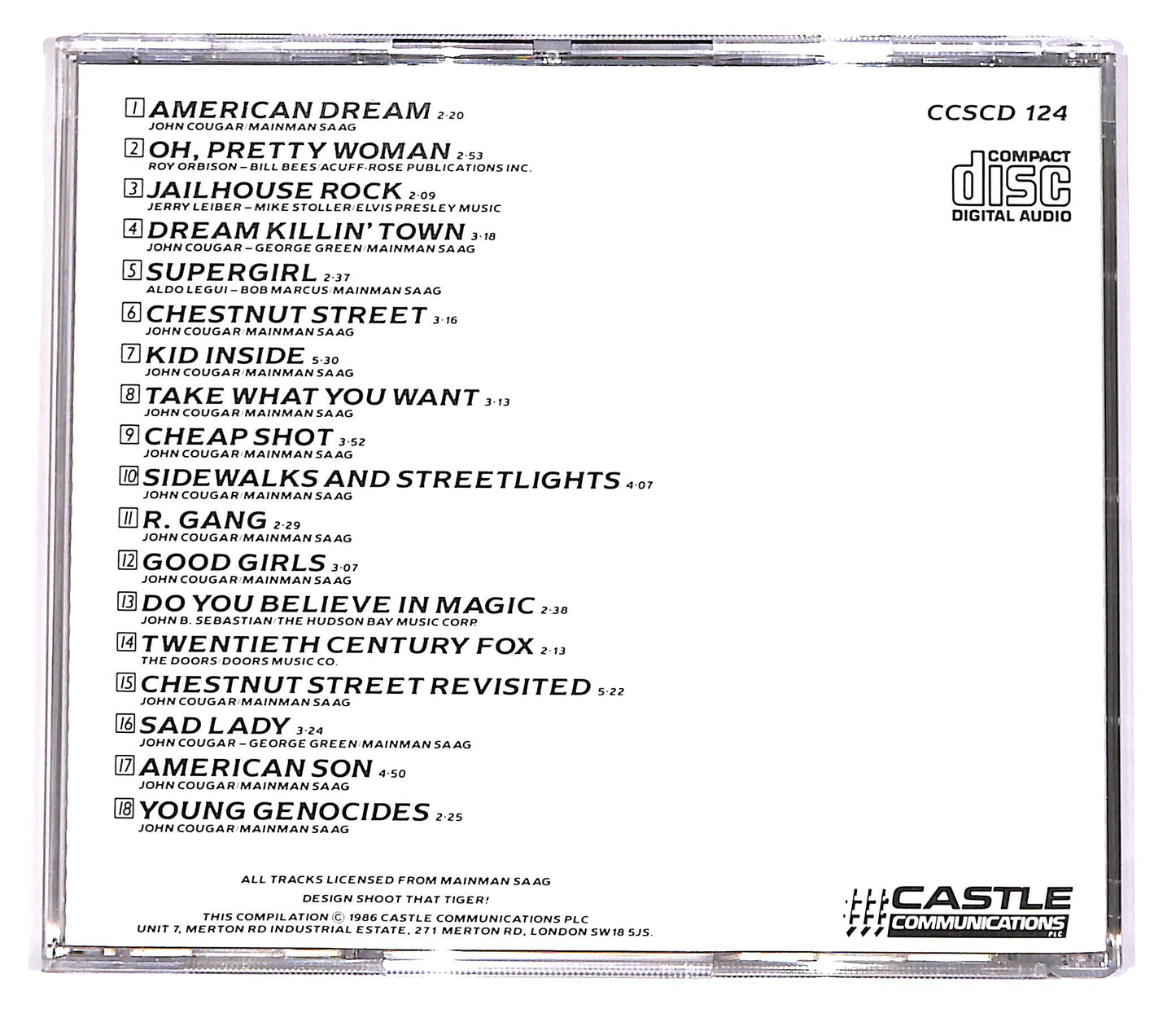 EBOND John Cougar - John Cougar The Collection EDITORIALE CD CD048702