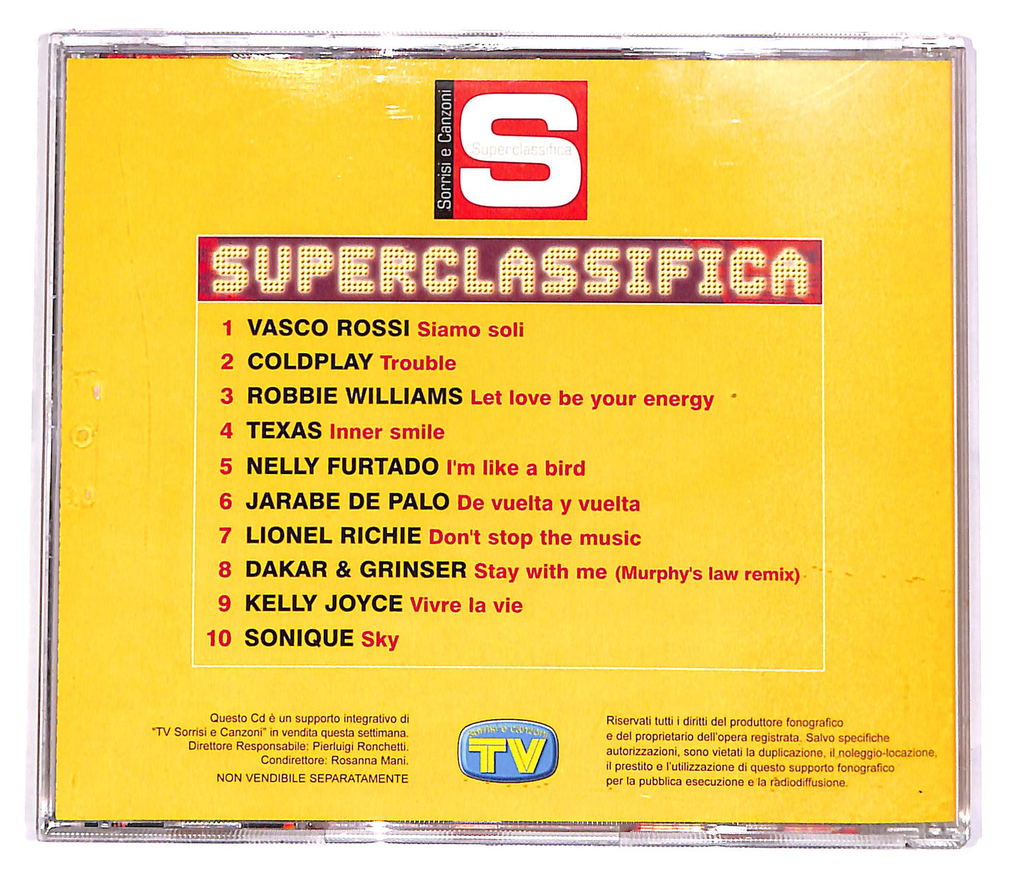 EBOND Various - Superclassifica (Versione Rossa) EDITORIALE CD CD048703