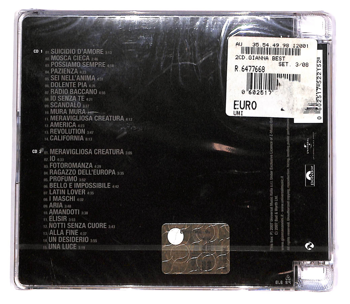 EBOND Gianna Nannini - Giannabest (2 dischi) CD CD048725