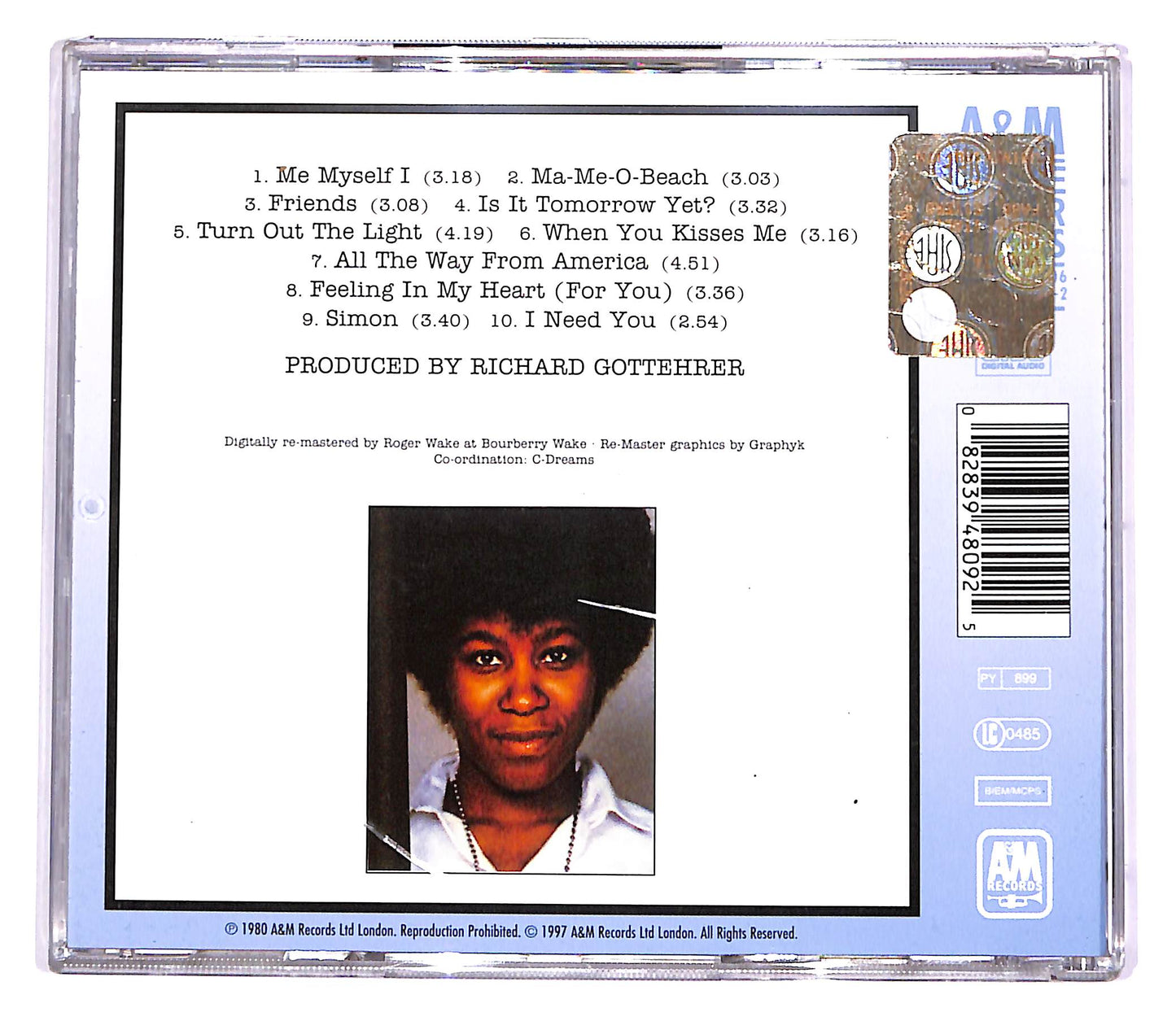 EBOND Joan Armatrading - Me Myself I CD CD048758