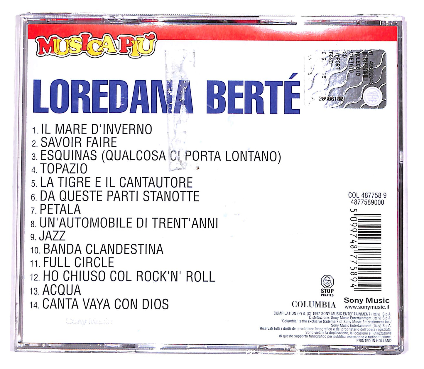 EBOND Loredana Berte - Loredana Berte CD CD048805