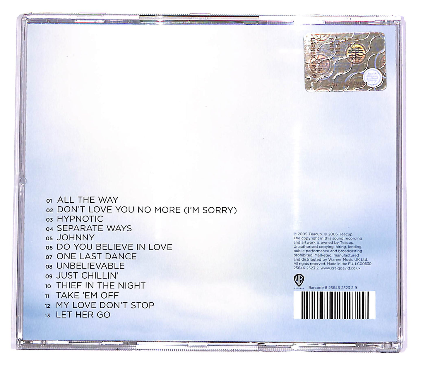 EBOND Craig David - The Story Goes... CD CD048814