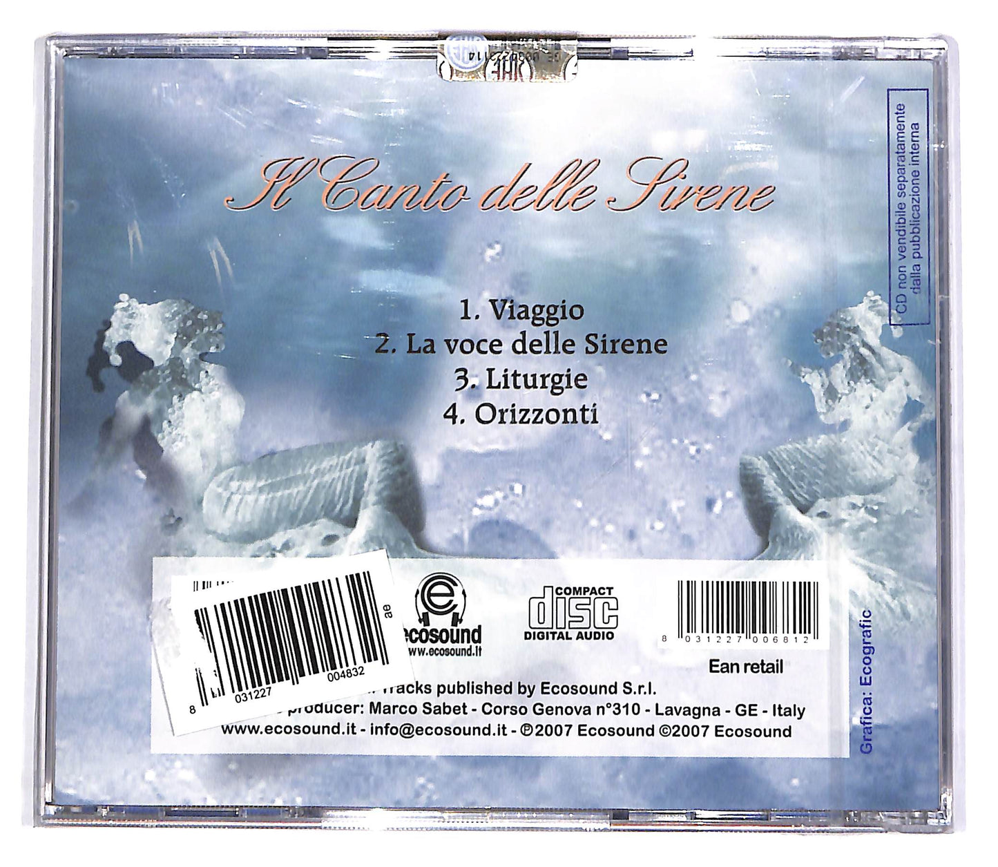 EBOND Various - Il Canto Delle Sirene CD CD048827