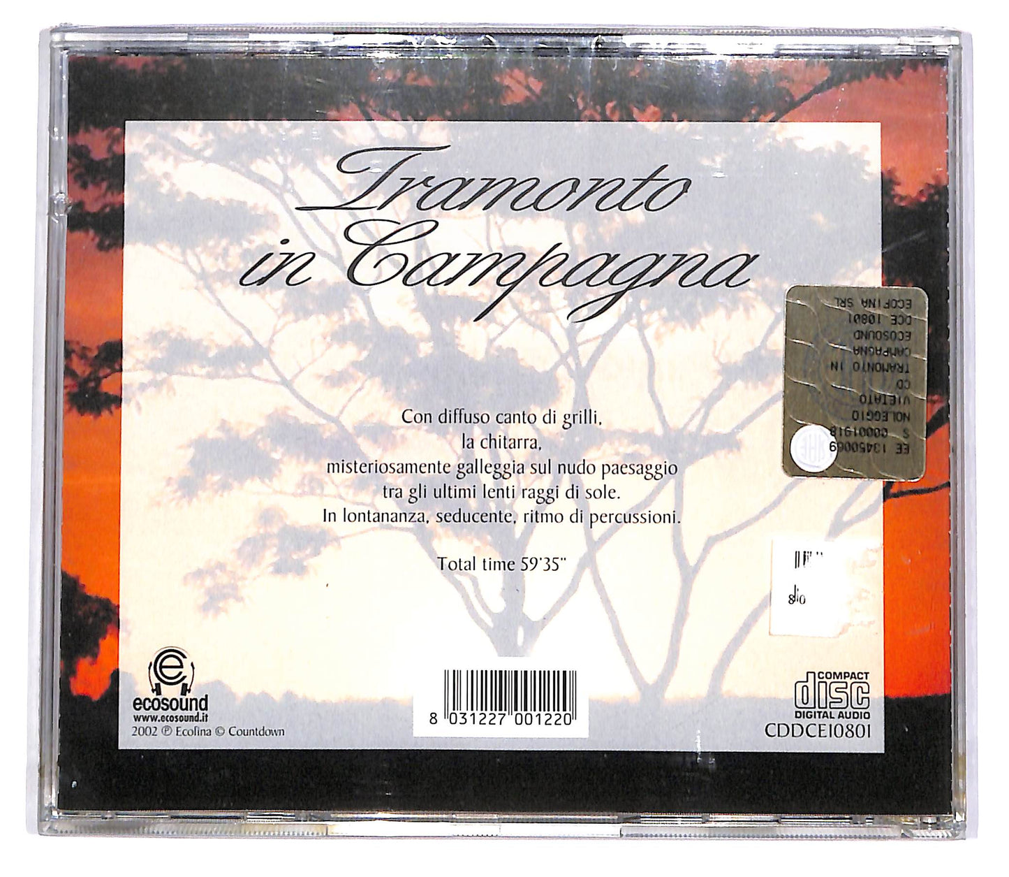 EBOND Various - Tramonto In Campagna CD CD048838