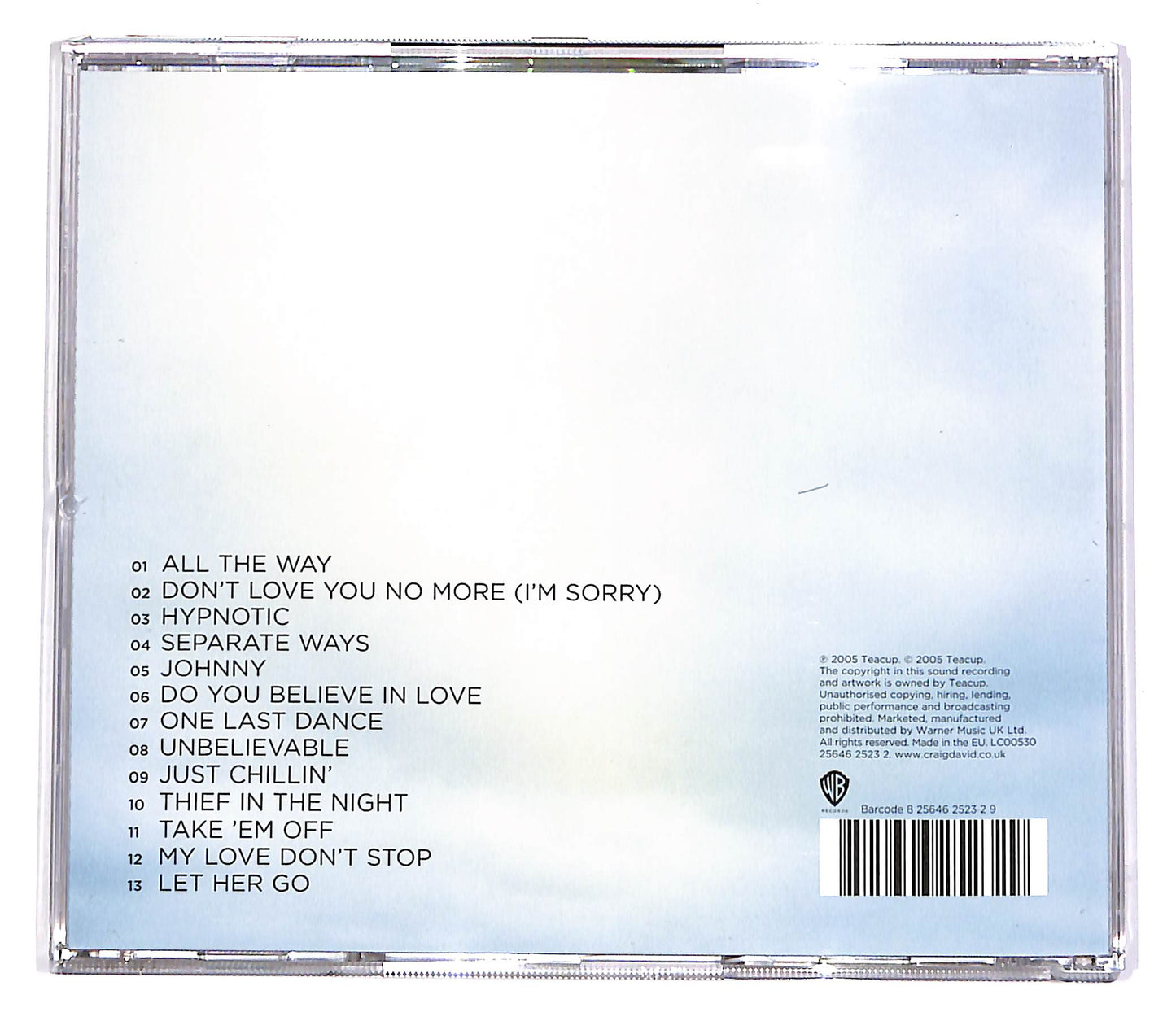 EBOND Craig David - The Story Goes... CD CD048904