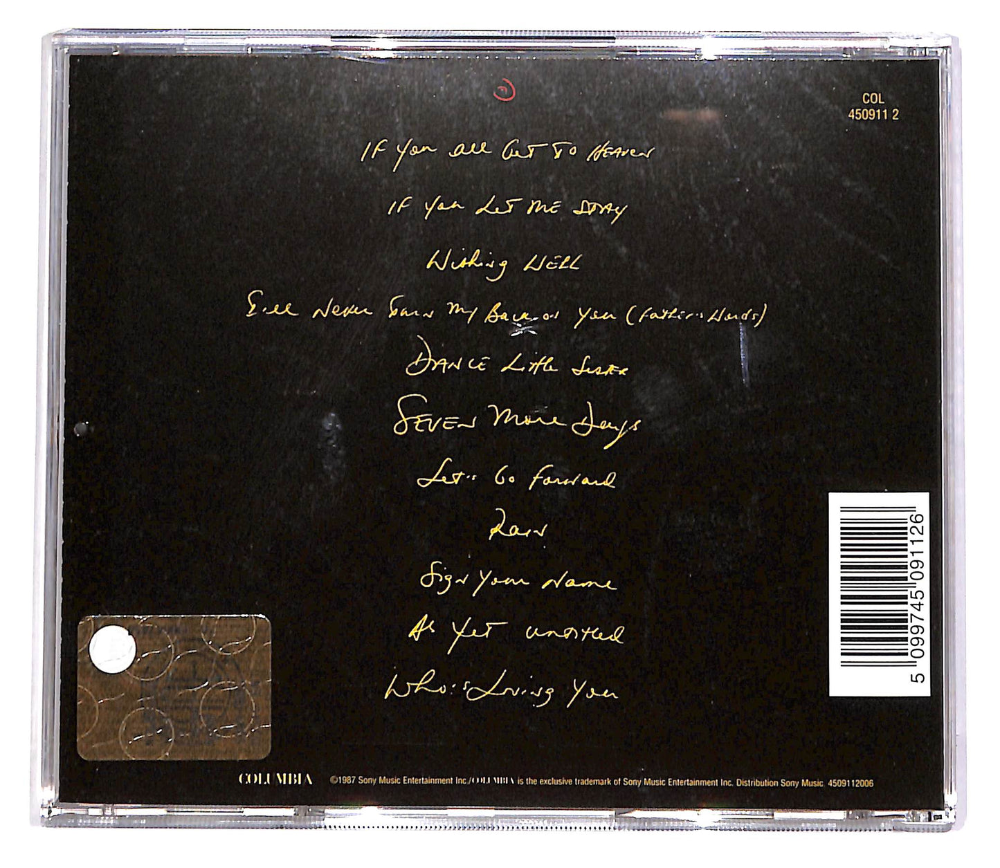 EBOND Introducing The Hardline According To Terence Trent D'Arby CD CD048928