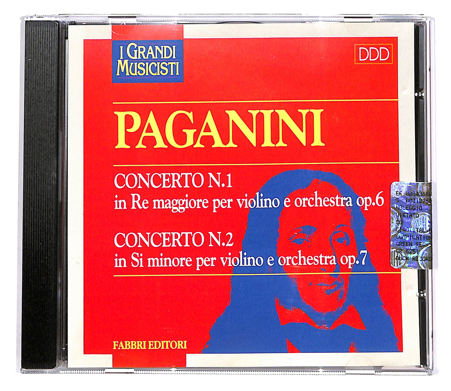 EBOND Paganini - Violin Concertos No. 1 & No. 2 EDITORIALE CD CD049005
