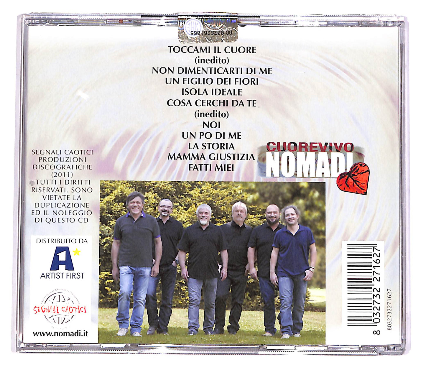 EBOND Nomadi - Cuorevivo CD CD049022