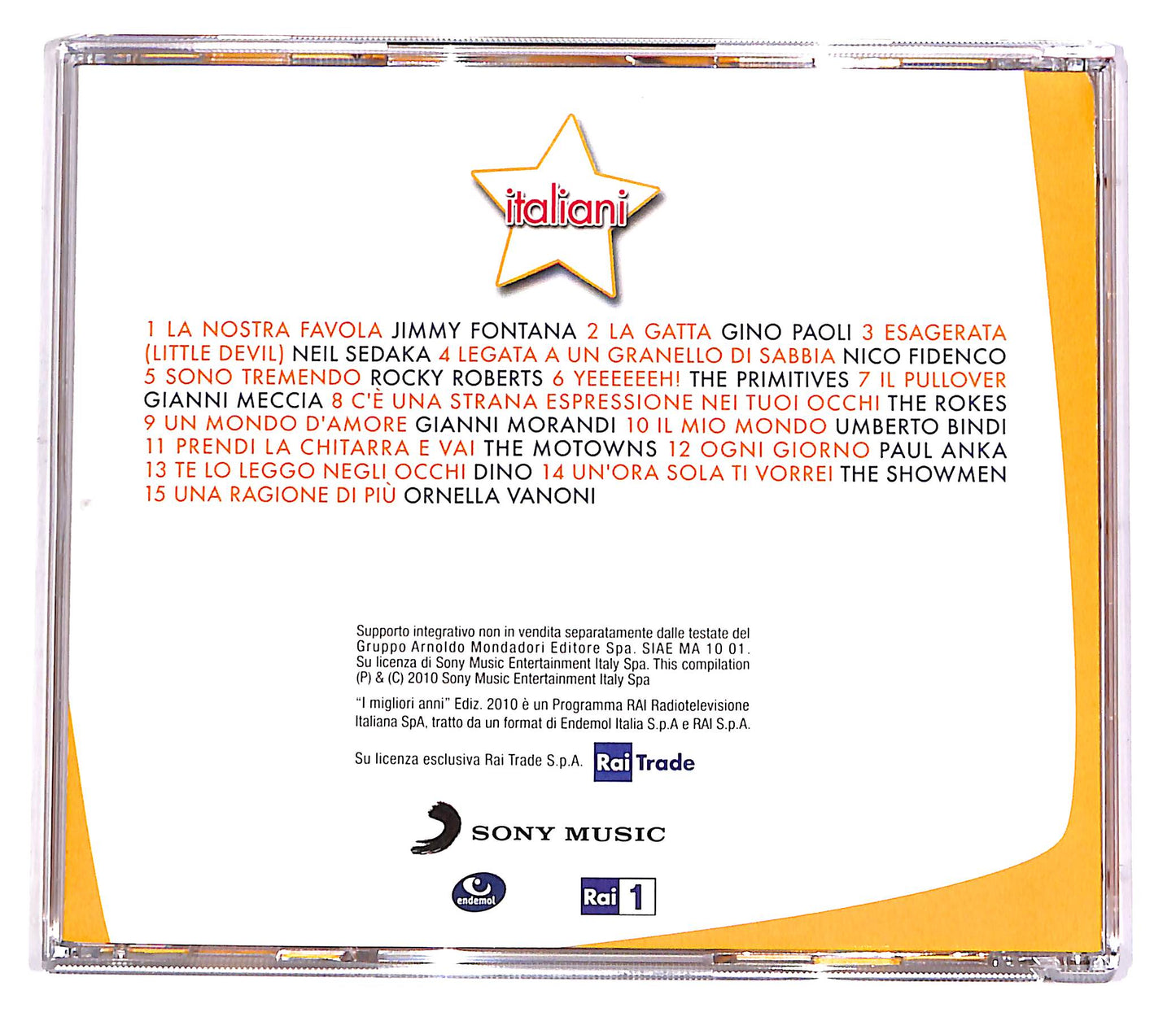 EBOND Various - I Migliori Anni 60 Italiani EDITORIALE CD CD049037