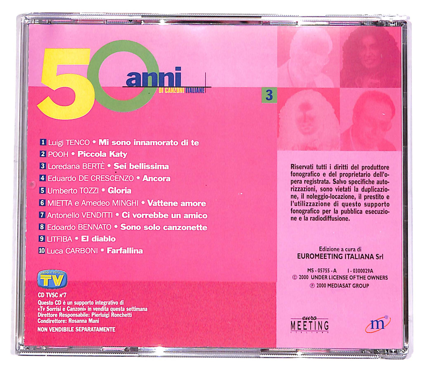 EBOND Various - 50 Anni Di Canzoni Italiane 3 EDITORIALE CD CD049044