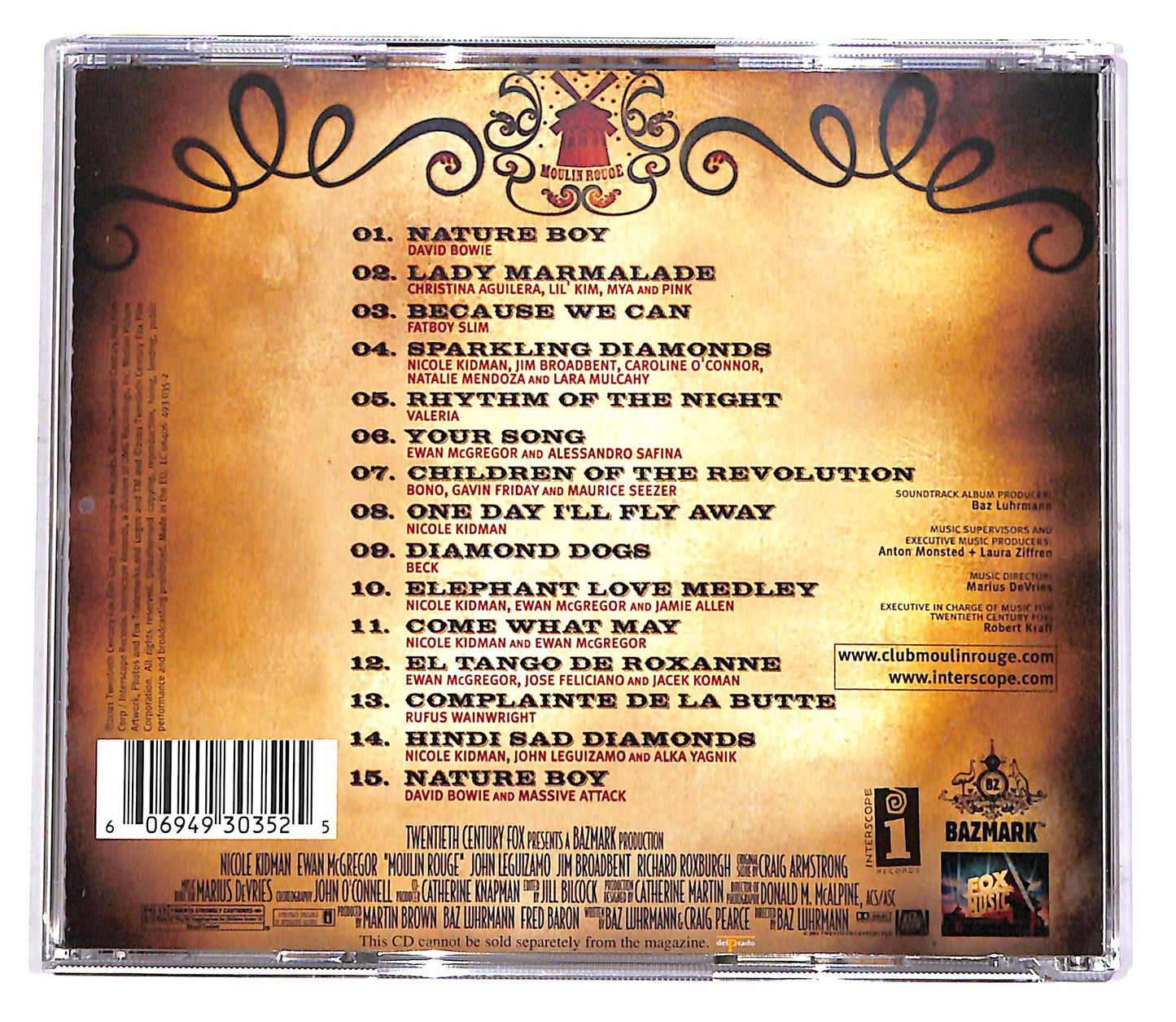 EBOND Various - Moulin Rouge (Music From Baz Luhrmann's Film) CD CD049046