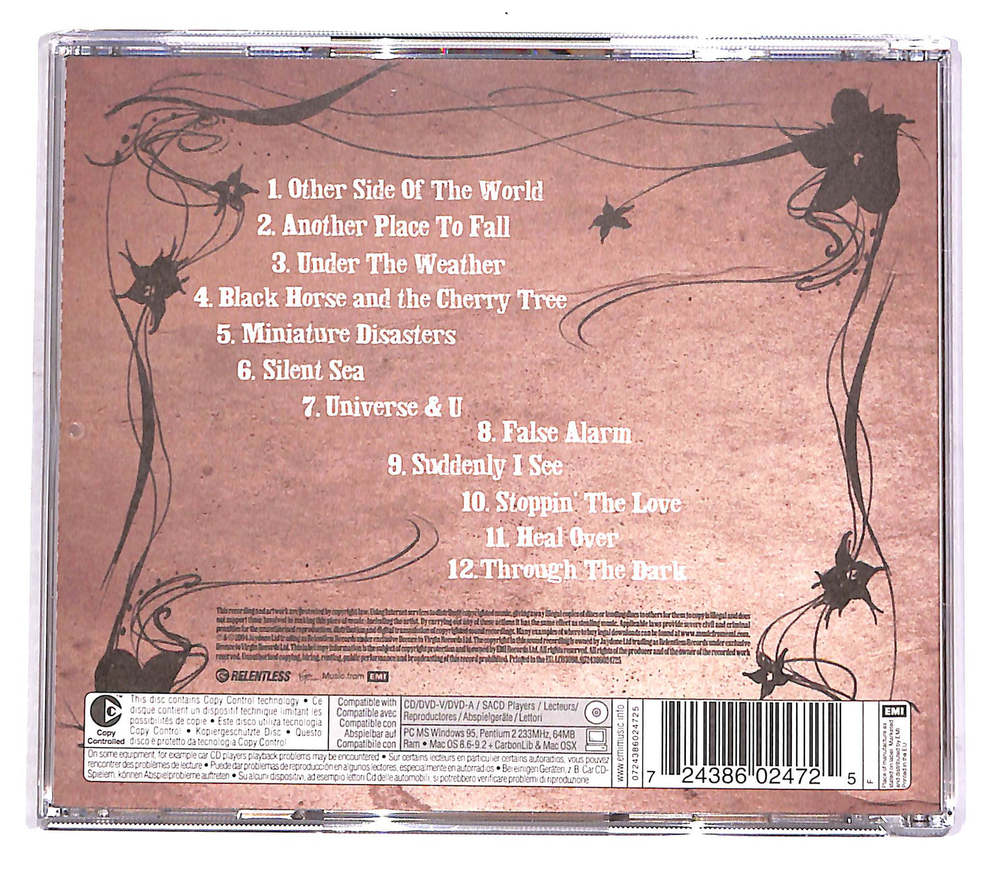 EBOND KT Tunstall - Eye To The Telescope CD CD049051