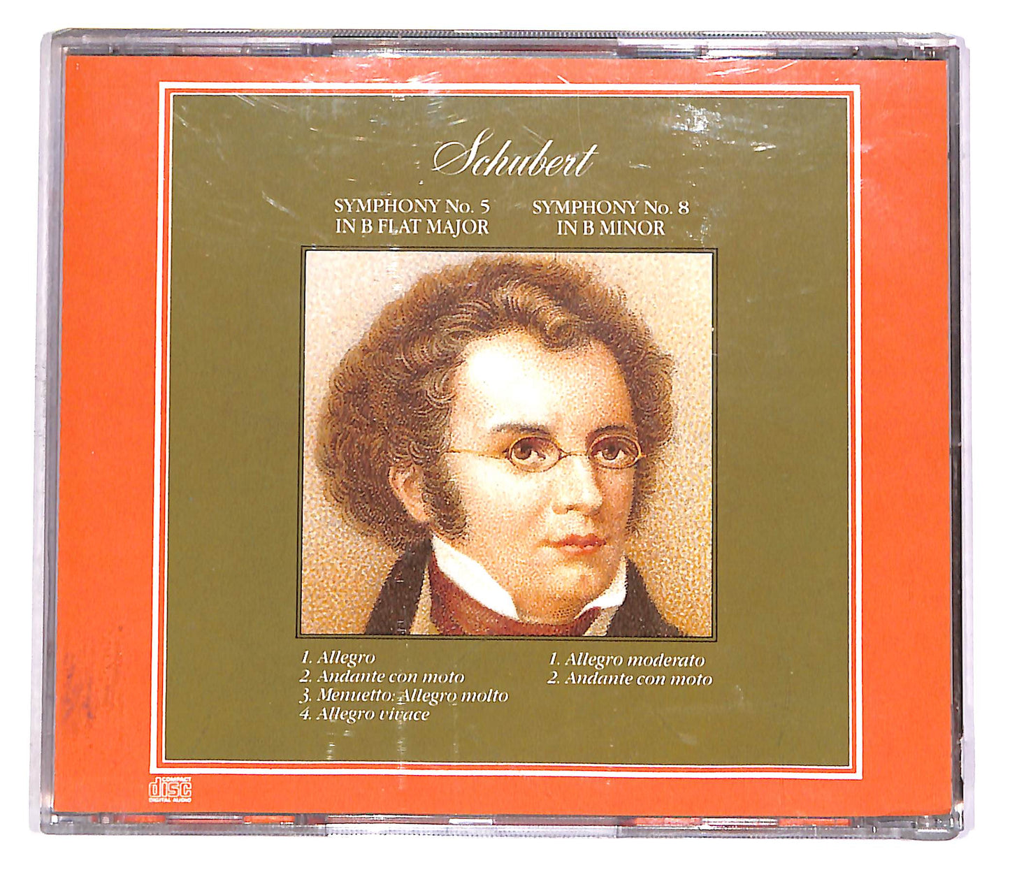 EBOND Schubert - Symphony No. 8 And Symphony No. 5 EDITORIALE CD CD049110