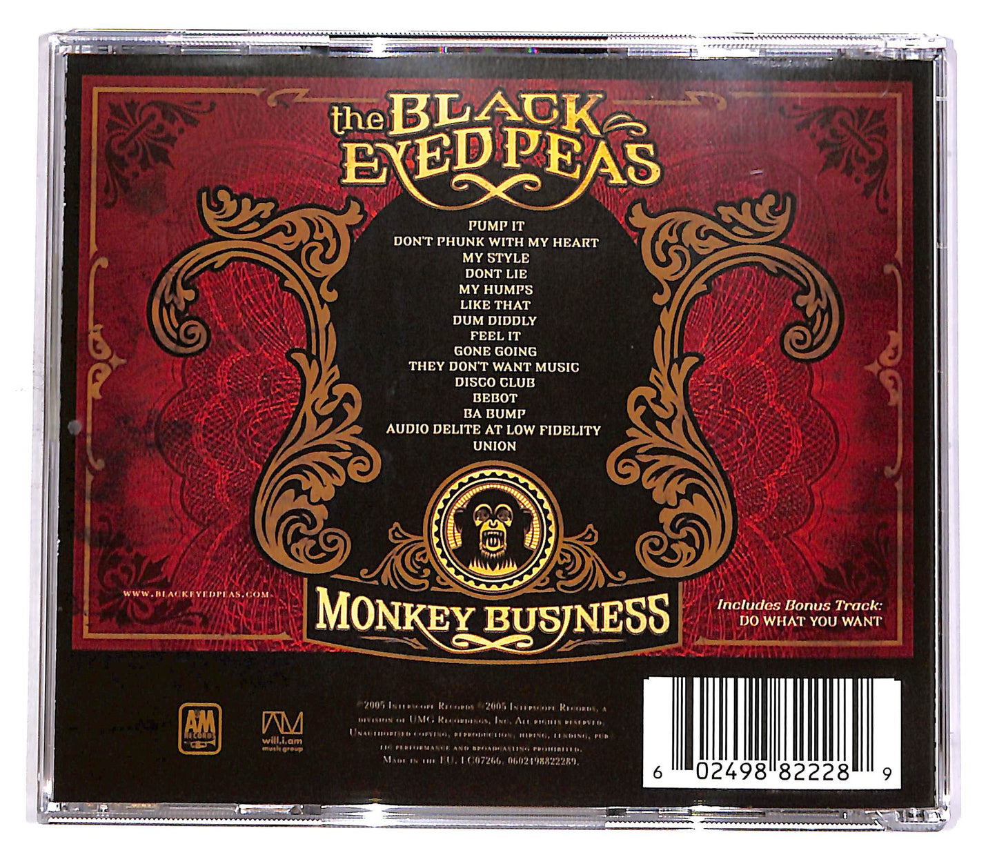 EBOND Black Eyed Peas - Monkey Business CD CD049120