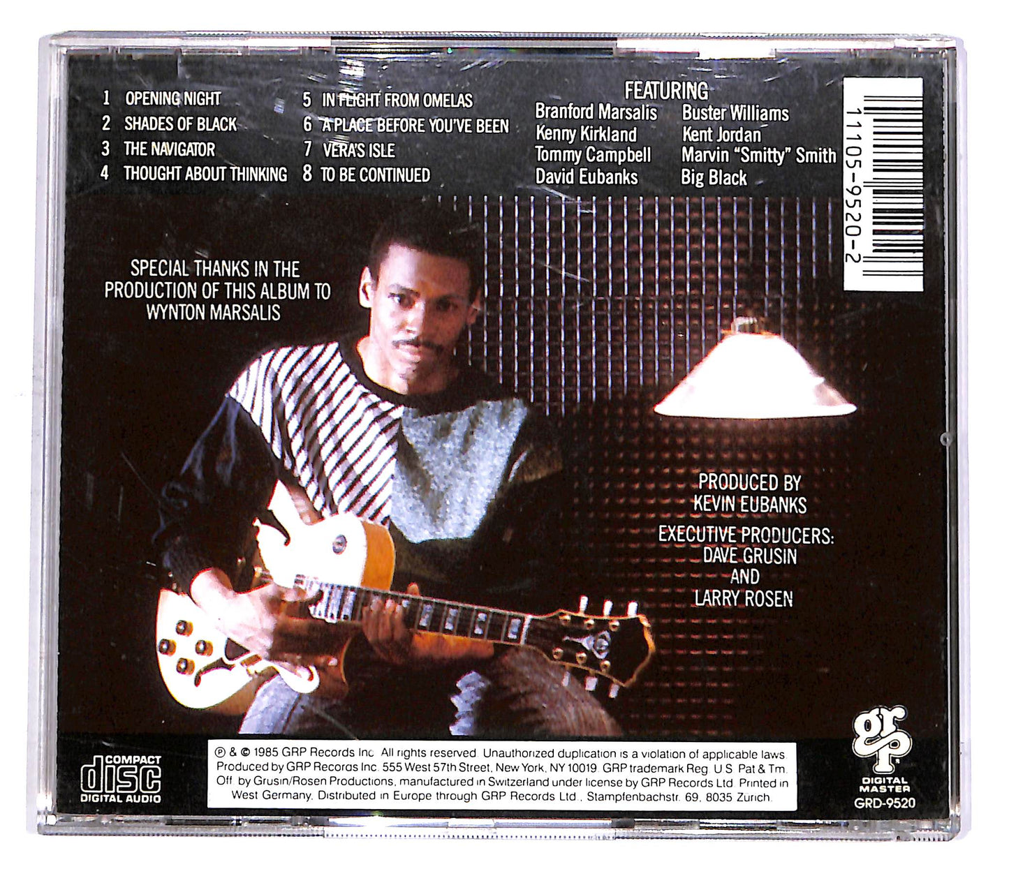 EBOND Kevin Eubanks - Opening Night CD CD049137