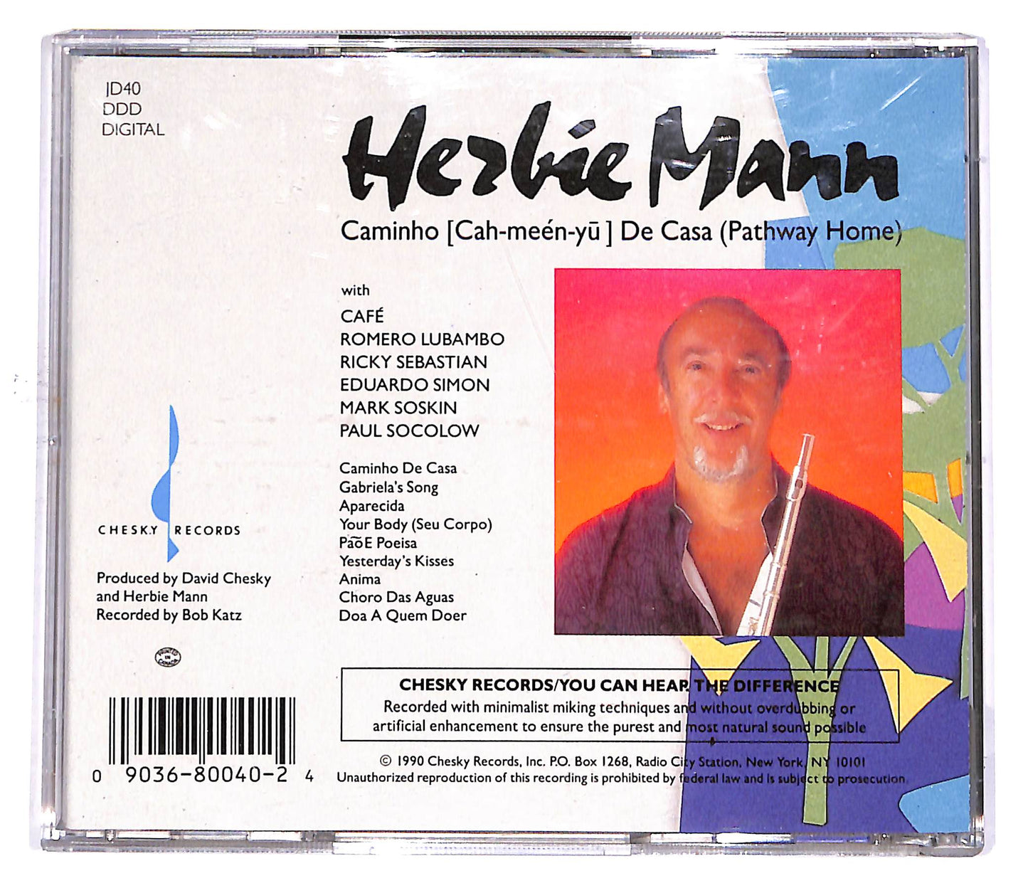EBOND Herbie Mann - Caminho De Casa CD CD049219