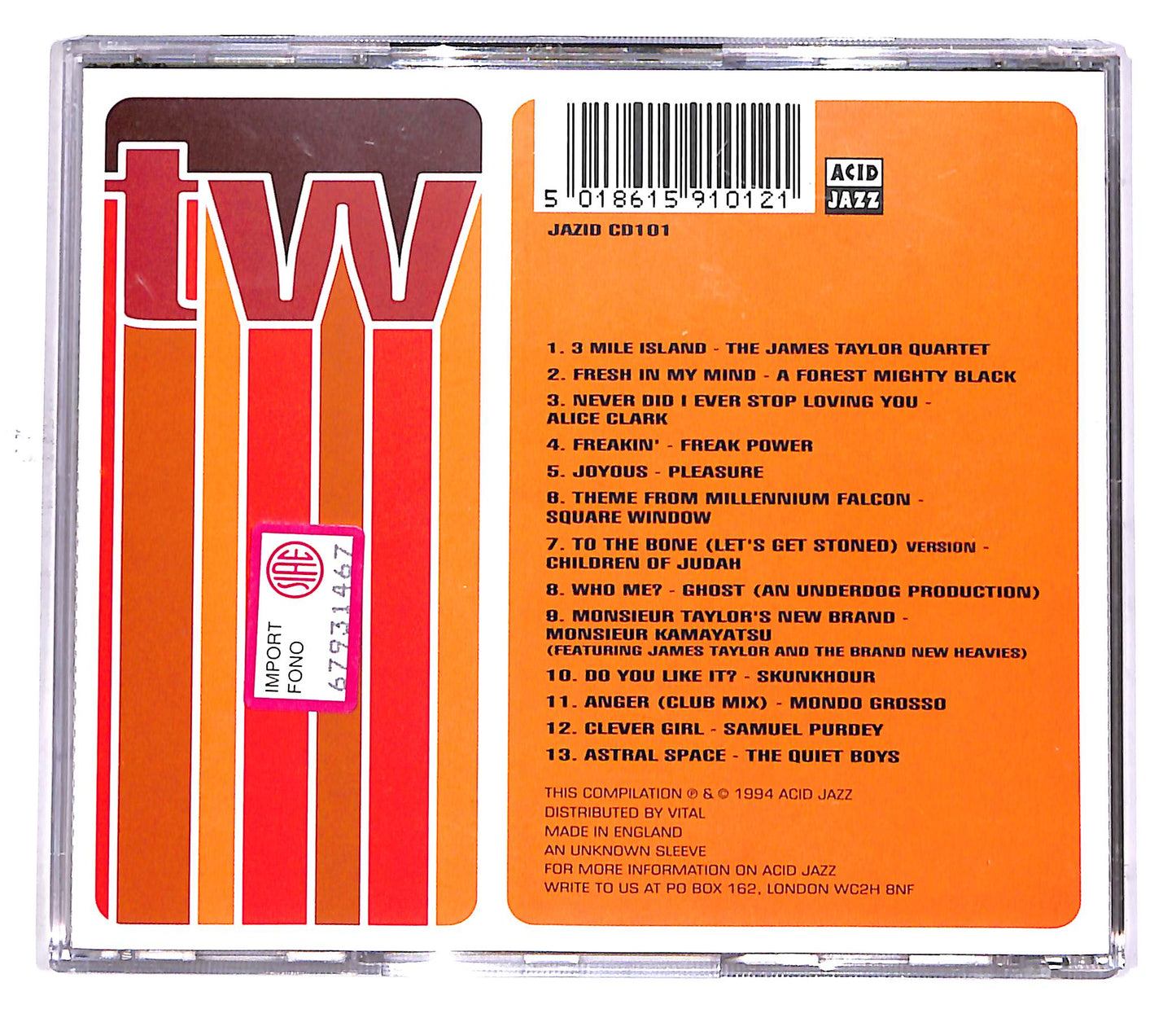 EBOND Various - Totally Wired Eleven CD CD049235