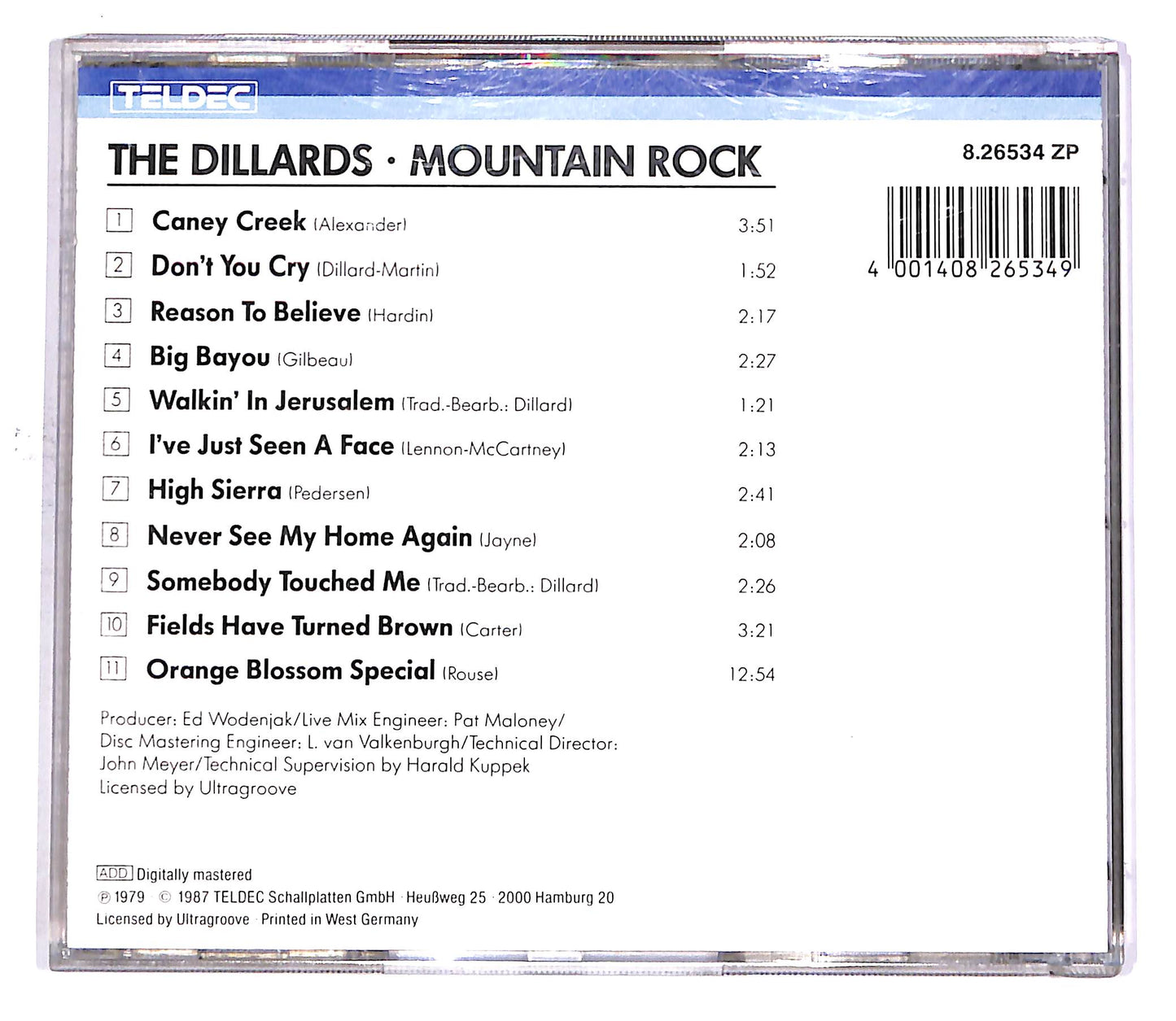 EBOND The Dillards - Mountain Rock CD CD049258