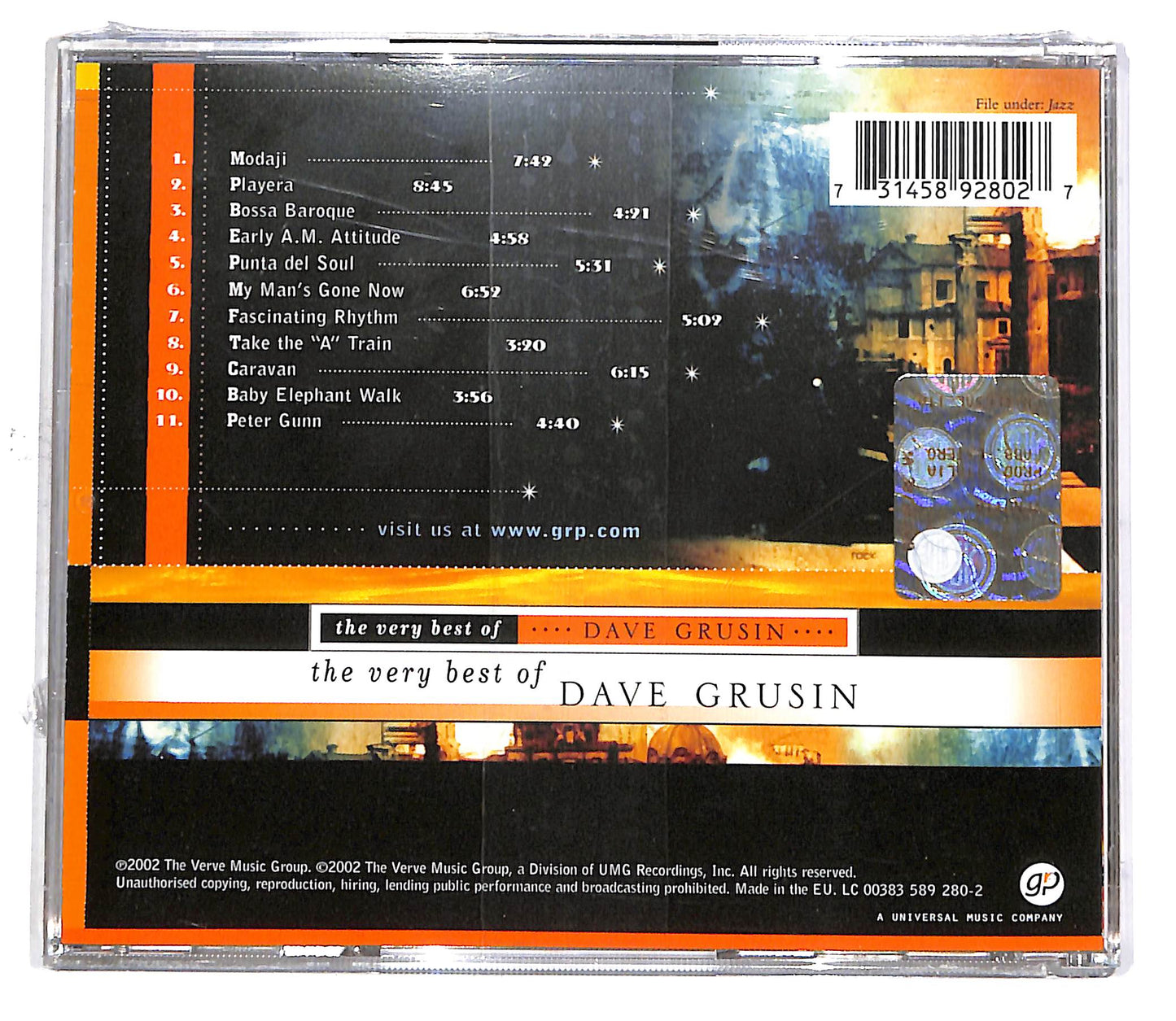 EBOND Dave Grusin - The Very Best Of CD CD049342