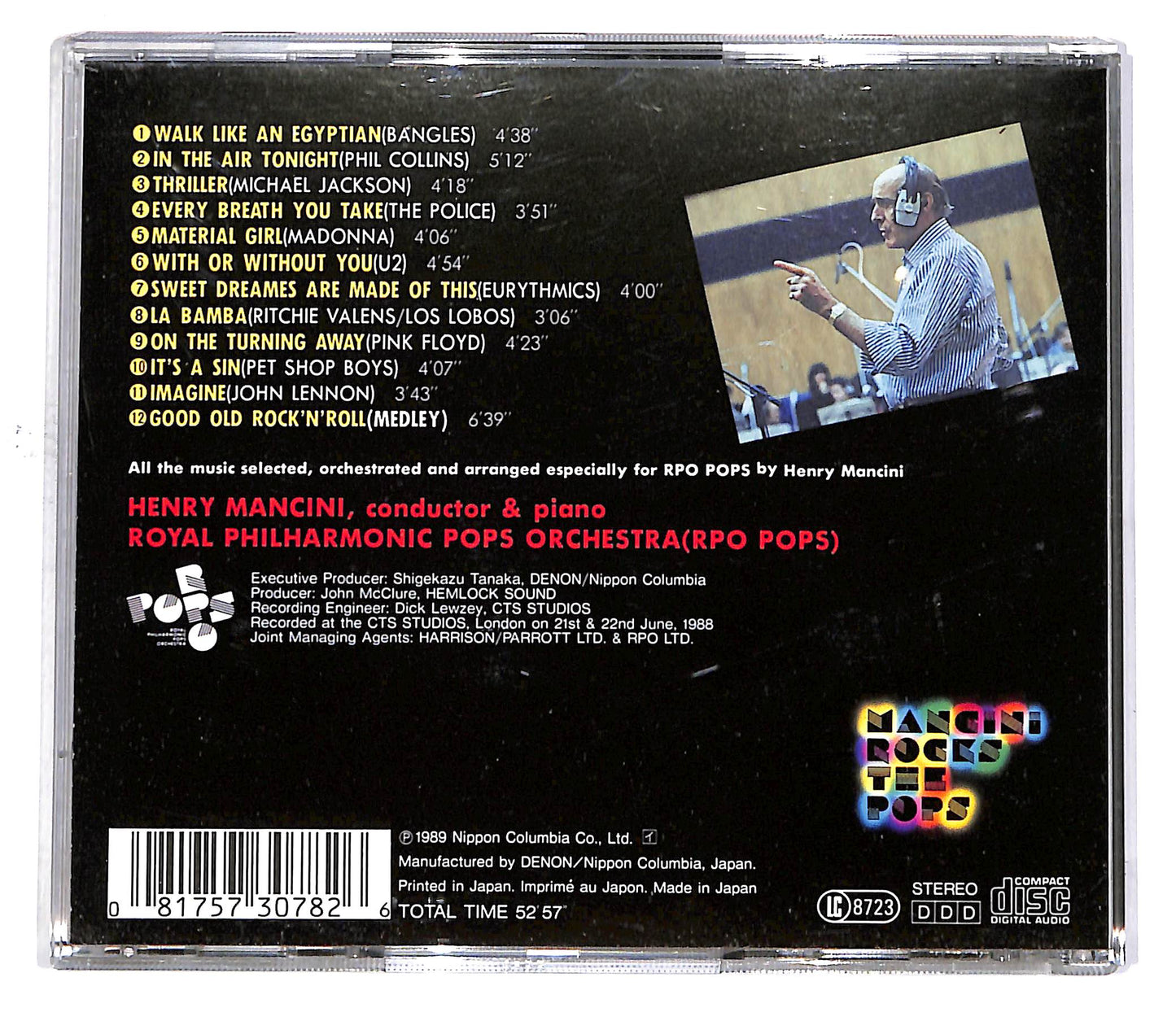 EBOND Mancini Rocks The Pops - Mancini/RPO Pops CD CD049366