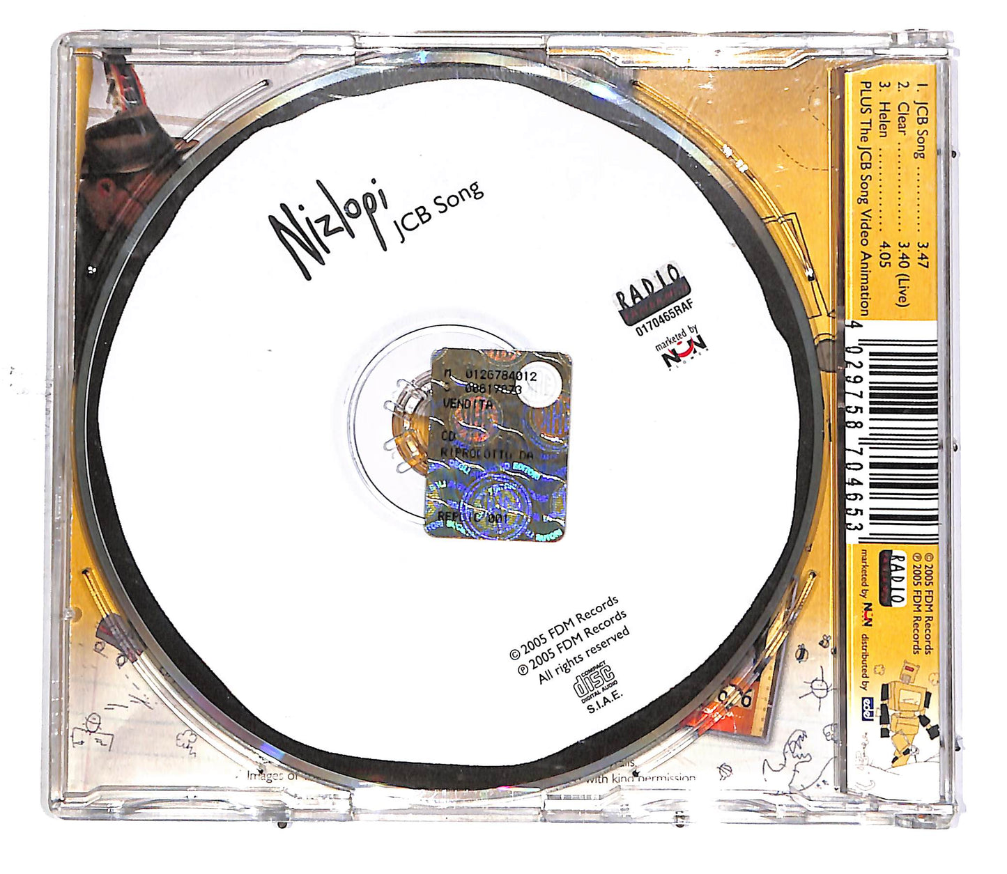 EBOND Nizlopi - JCB Song CD CD049463
