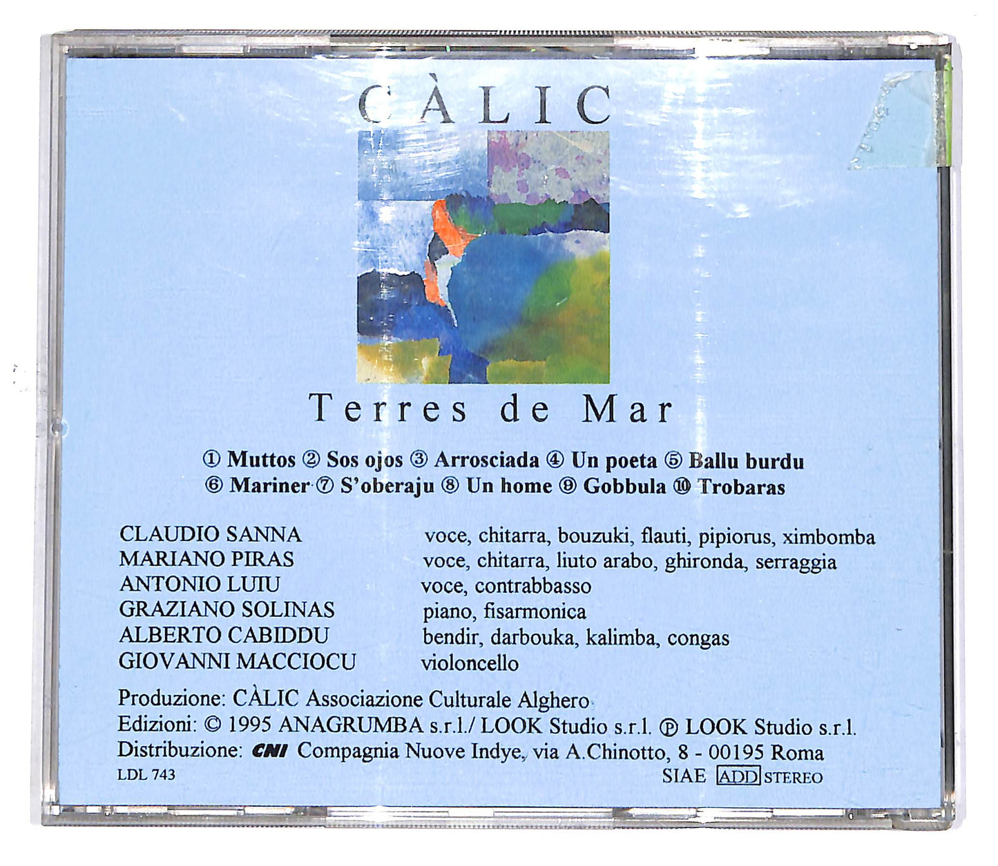 EBOND Calic - Terres De Mar EDITORIALE CD CD049503