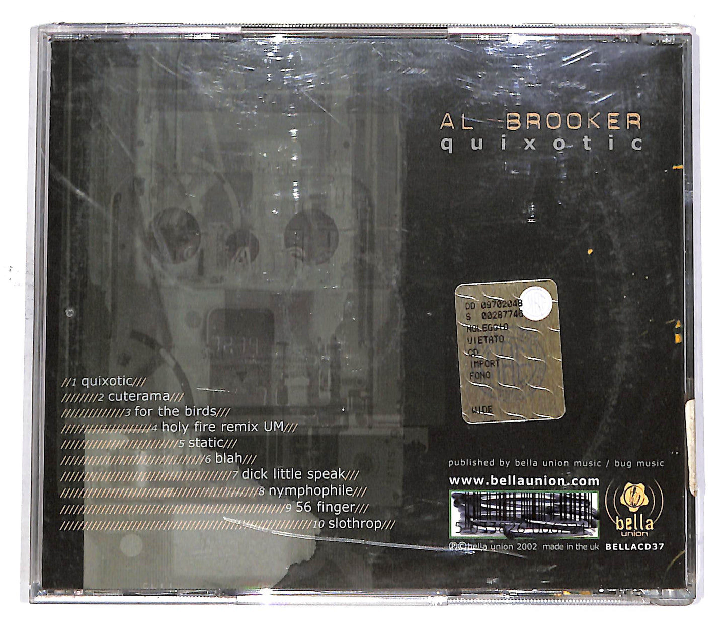 EBOND Al Brooker - Quixotic CD CD049505