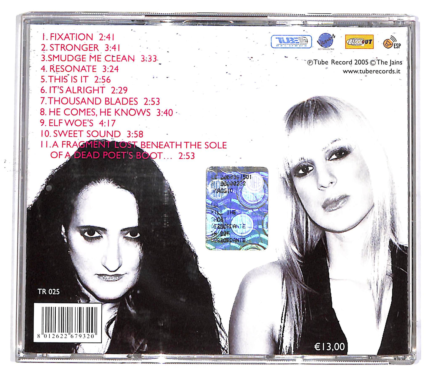 EBOND The Jains - Kill The Ghost CD CD049522