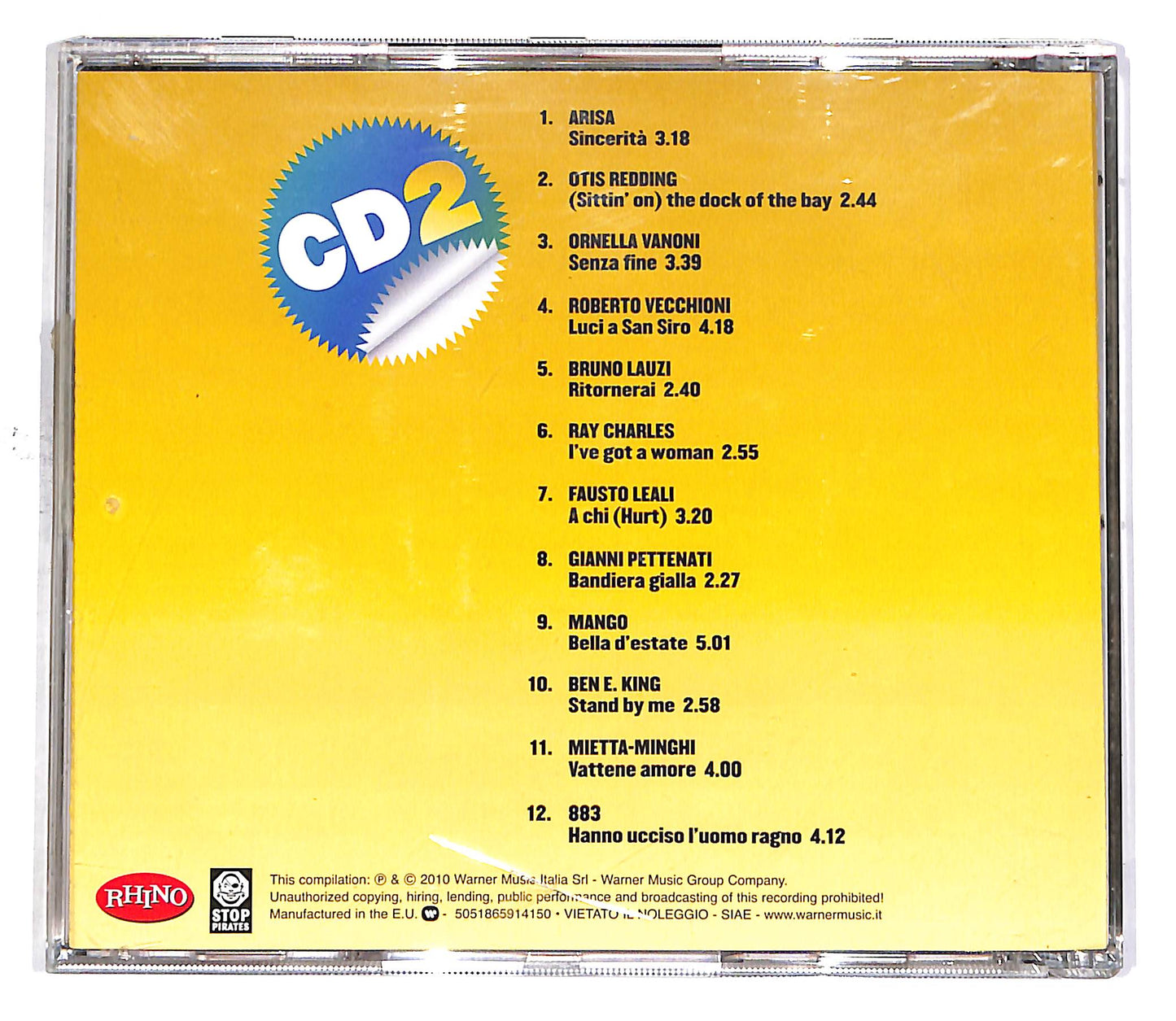 EBOND Various - Tutti Numeri Uno Vol.2 (1 disco) CD CD049527